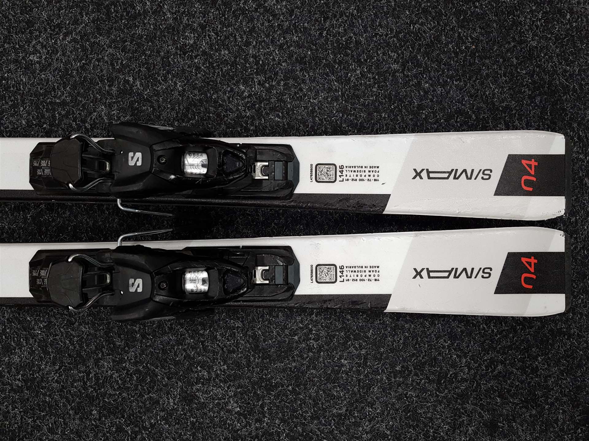 Gebruikte ski's SALOMON S / Max 04 + bindingen Salomon M 10
