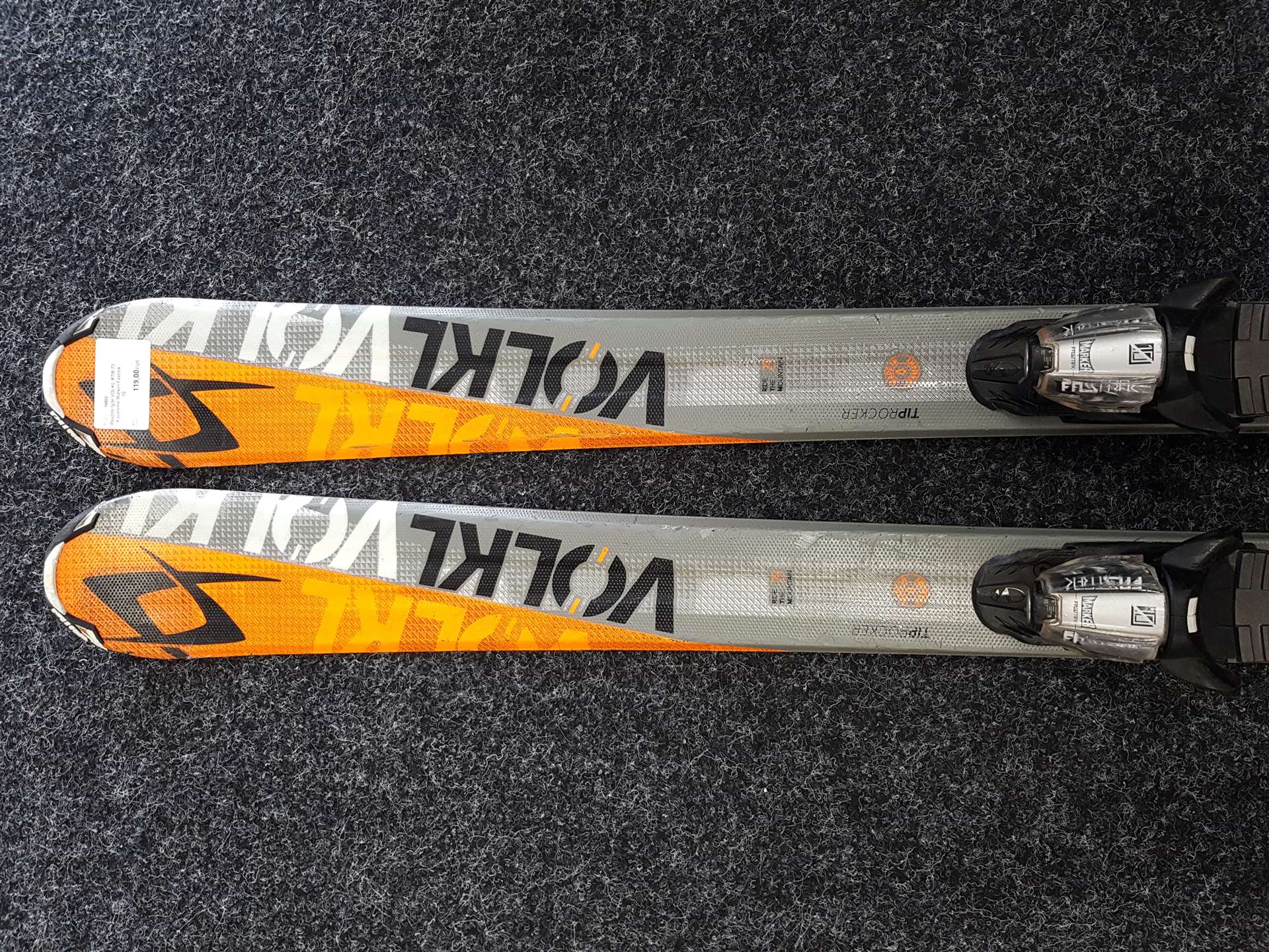 Sci VOLKL RTM 73 usati + attacchi Marker Fastrek 10