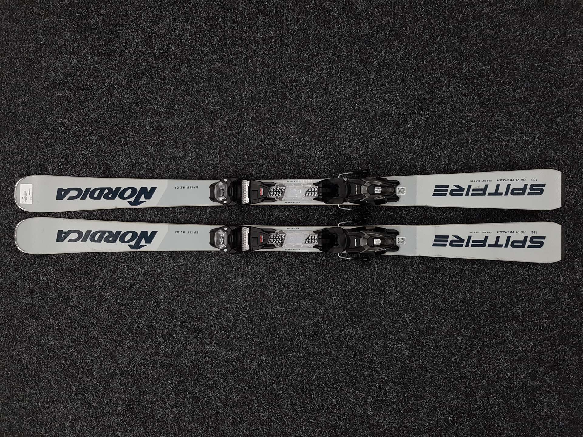 Gebrauchte Ski NORDICA Spitfire CA + Bindungen Marker TP 2 10