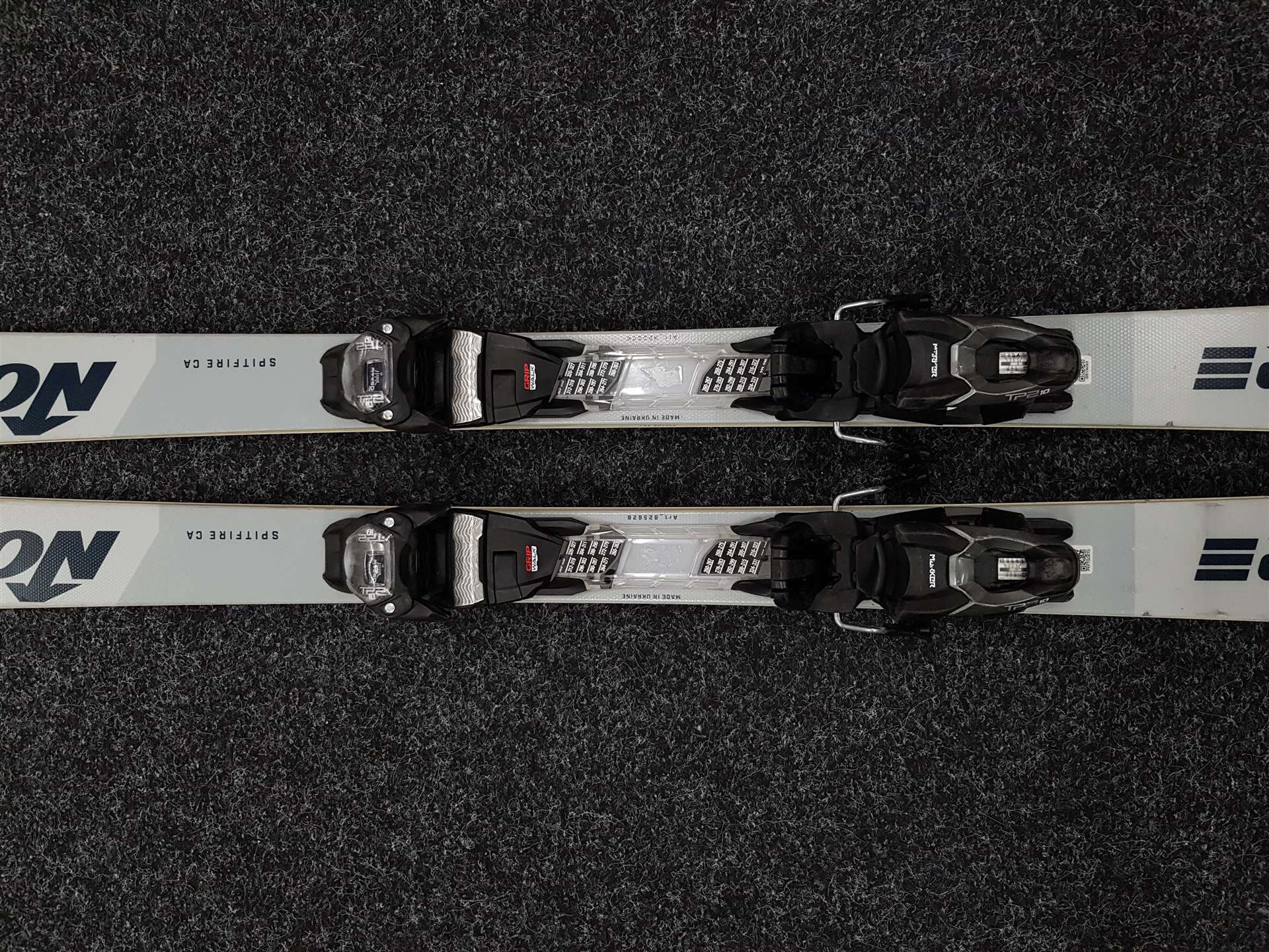 Gebrauchte Ski NORDICA Spitfire CA + Bindungen Marker TP 2 10