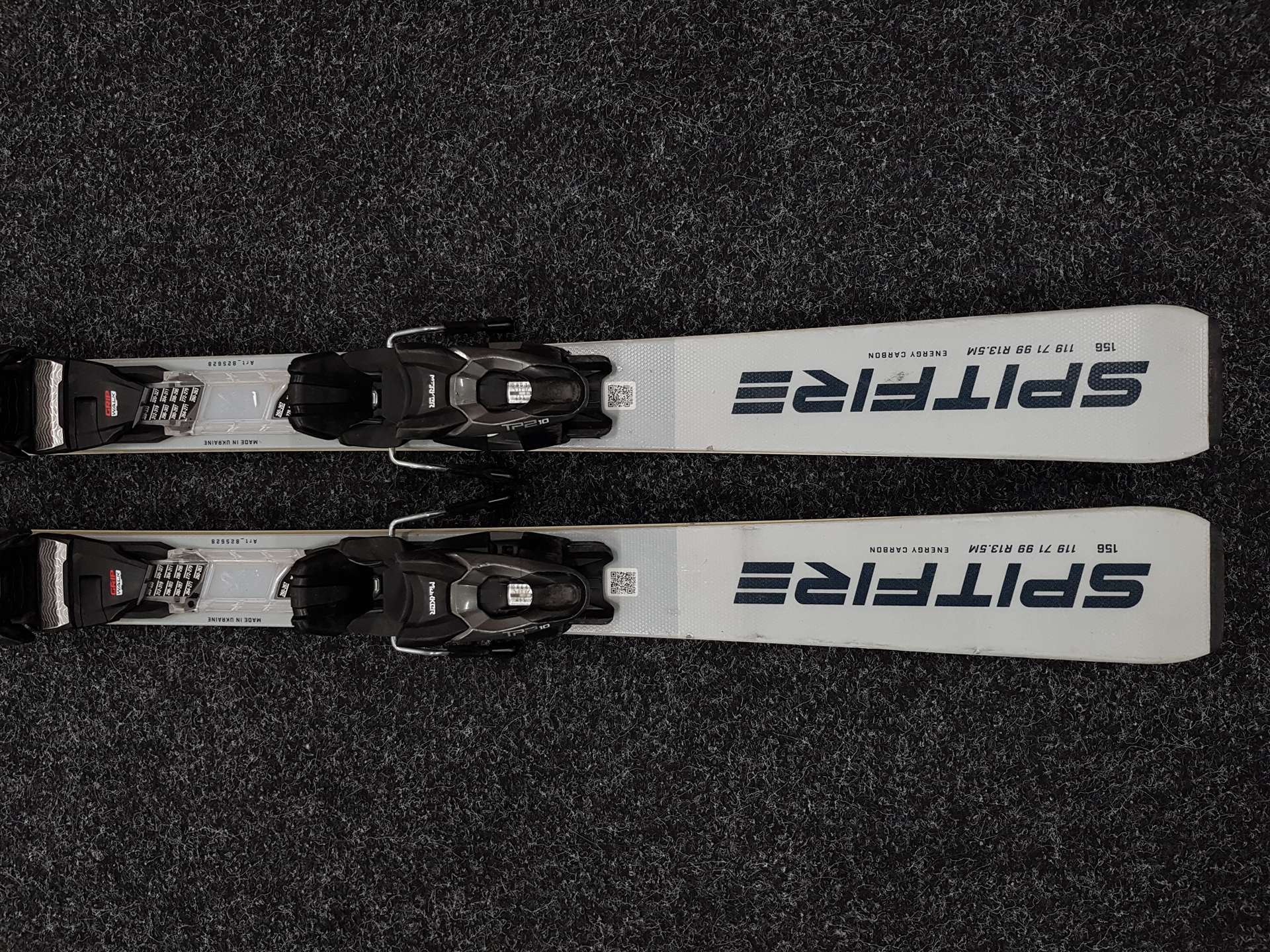 Gebrauchte Ski NORDICA Spitfire CA + Bindungen Marker TP 2 10