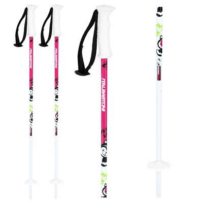 kijki narciarskie Italbastoni Pretty Kitty (białe uchwyty)