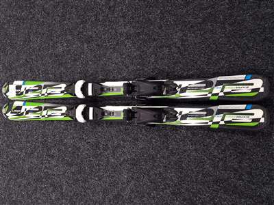 Sci da sci usati per bambini ELAN Exar Pro + attacchi Elan 4.5