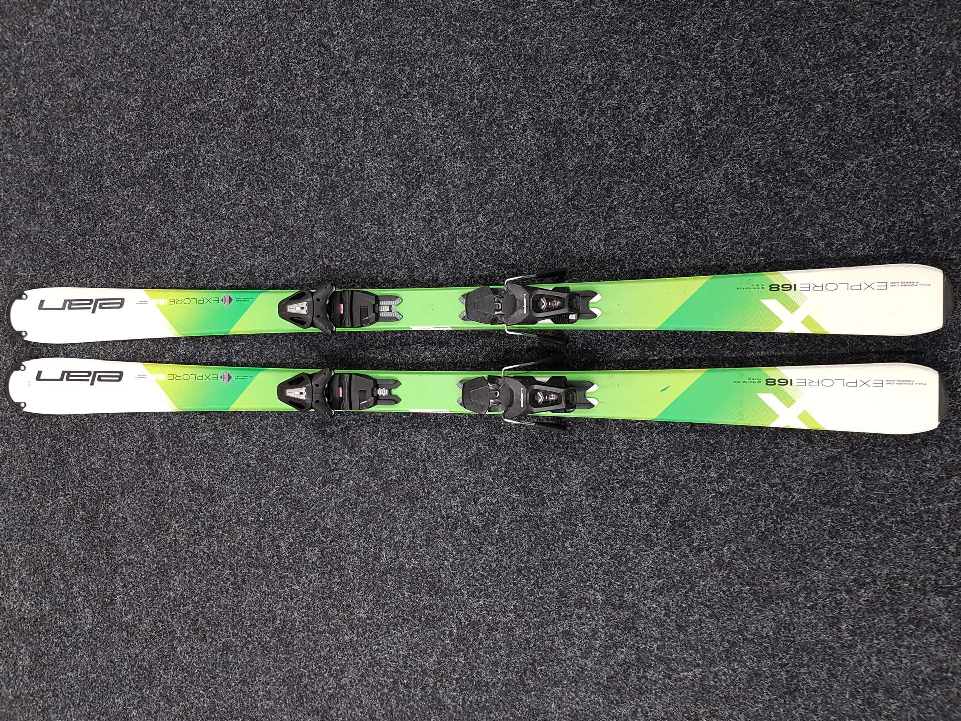 Skis ELAN Explore 168 d'occasion + fixations Elan EL 10