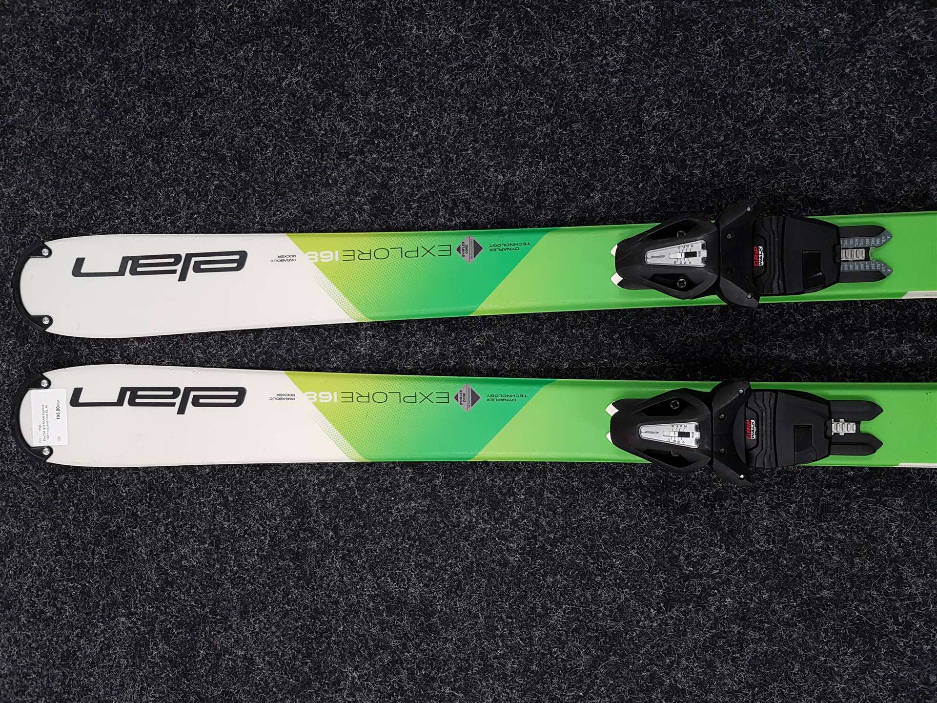 Skis ELAN Explore 168 d'occasion + fixations Elan EL 10