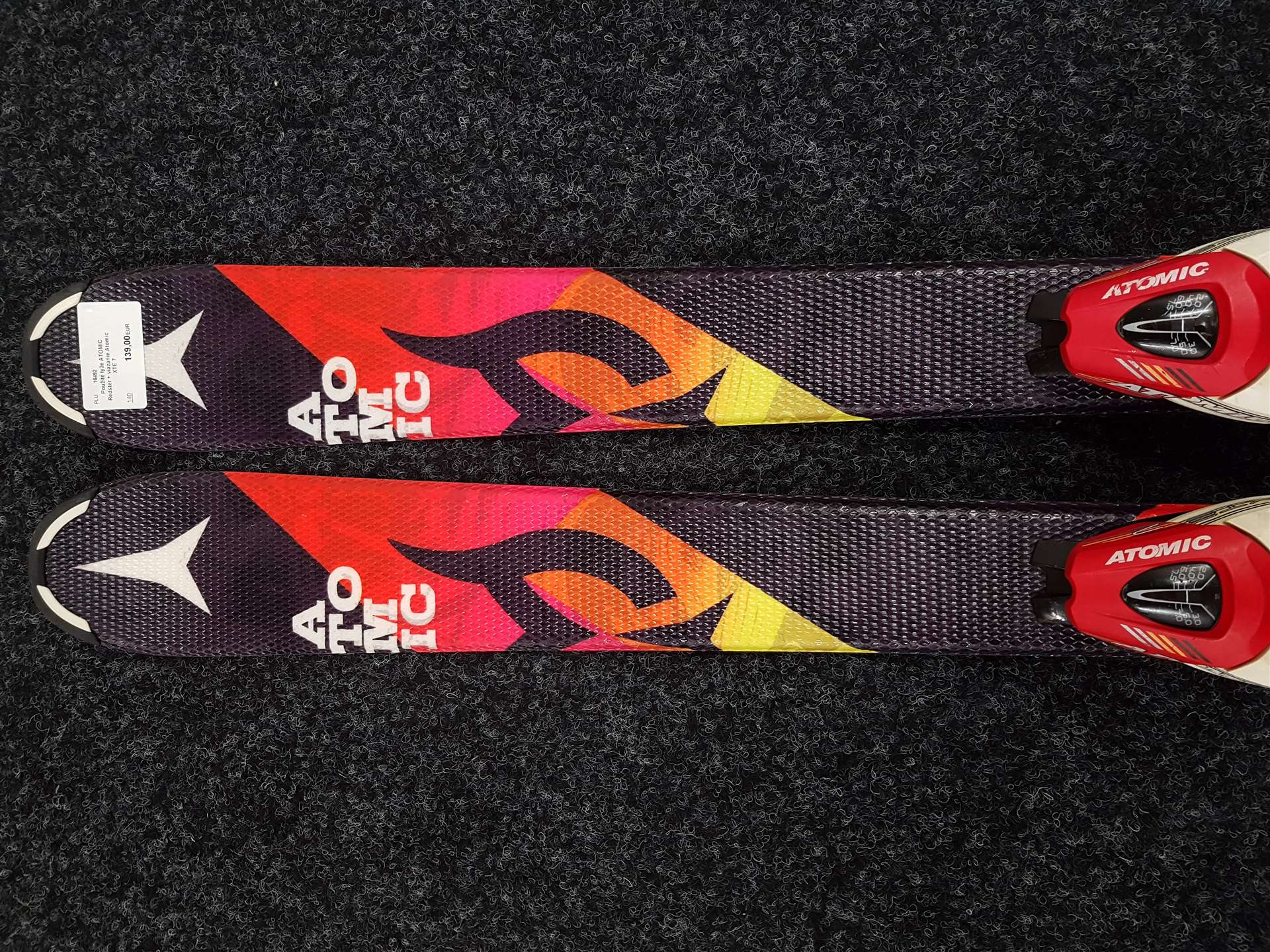 Sci ATOMIC Redster usati + attacchi Atomic XTE 7