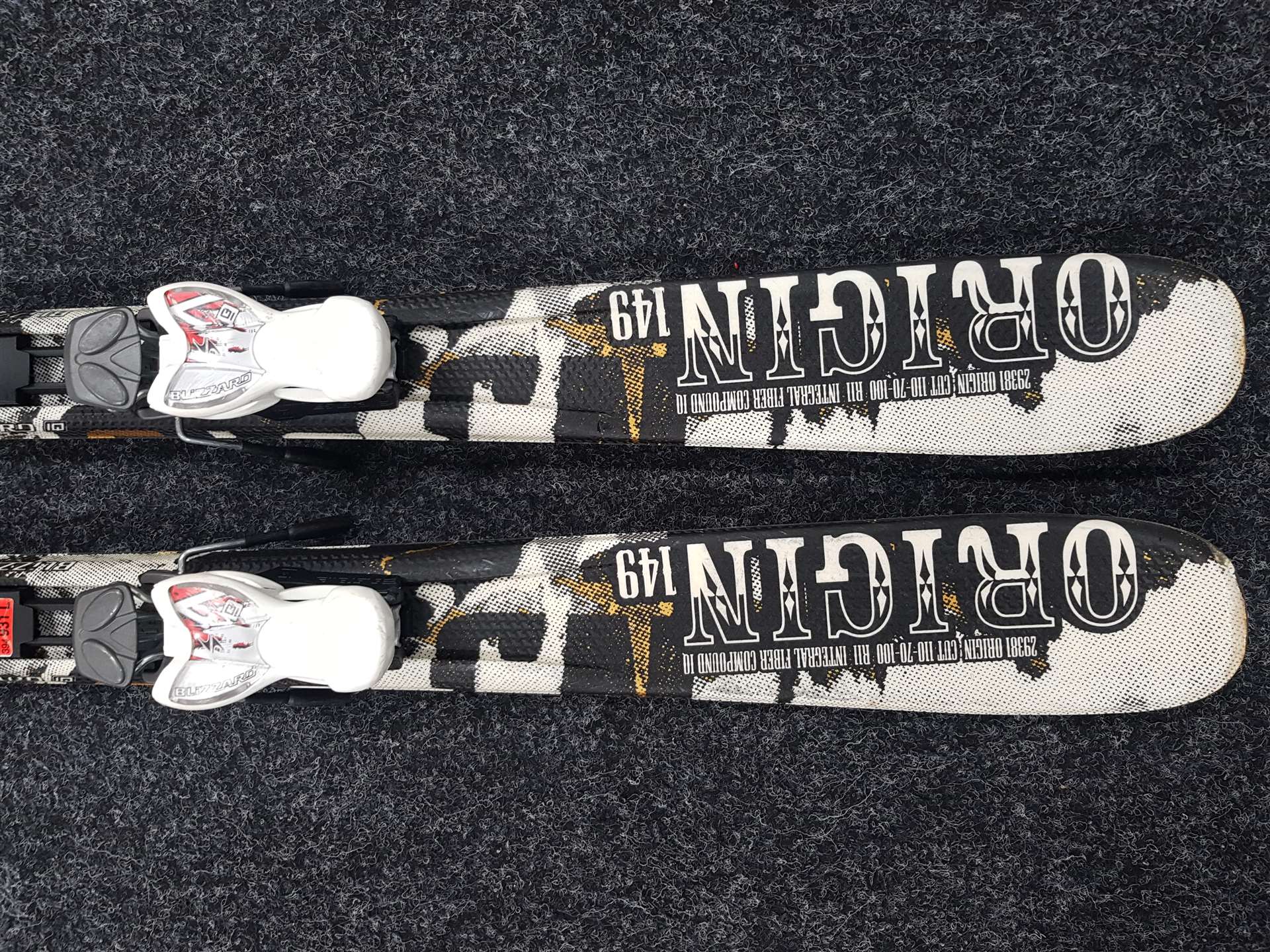 Použité lyže BLIZZARD Origin + viazanie Blizzard IQ 7