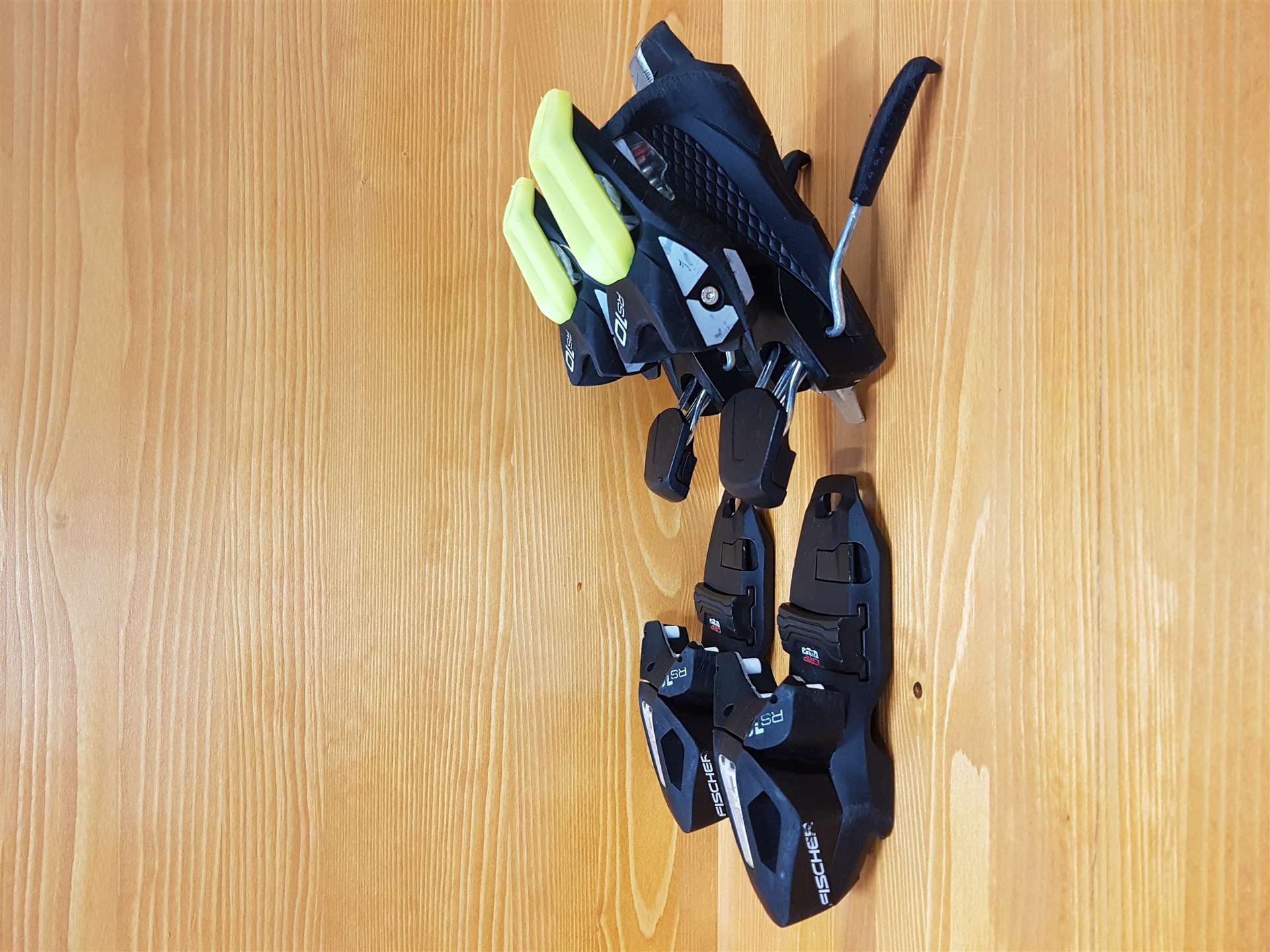 Použité viazanie Fischer RS10 (10 DIN)