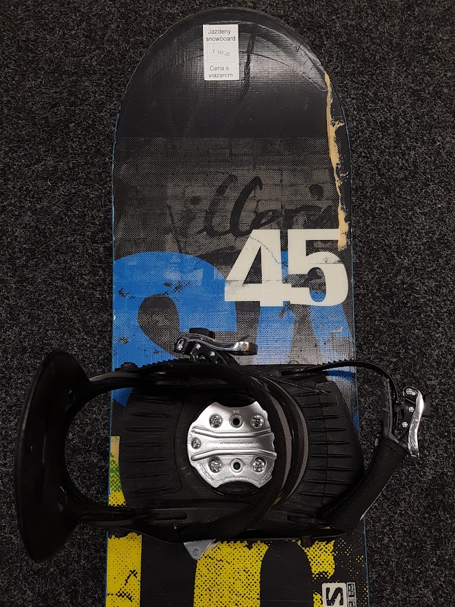 Bazaar Snowboard Salomon Pulse RTL + Bindung Salomon Größe S/M