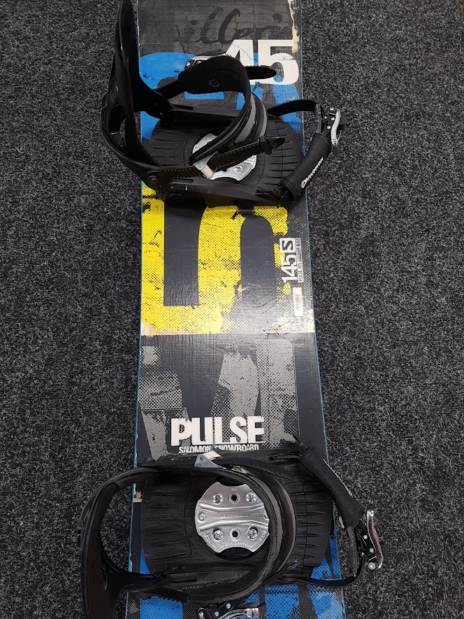 Bazaar Snowboard Salomon Pulse RTL + Bindung Salomon Größe S/M