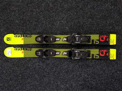 Rabljene dječje skije VOLKL Racetiger SL + vezovi Marker4.5