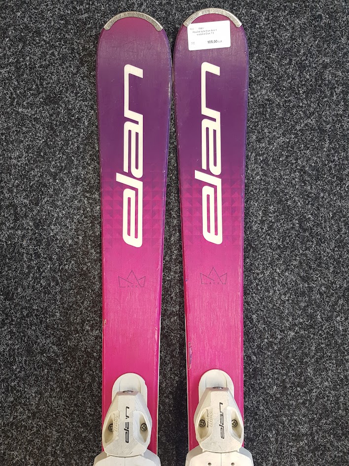 Gebrauchte Elan Ace Skier + Elan 7.5 Bindungen