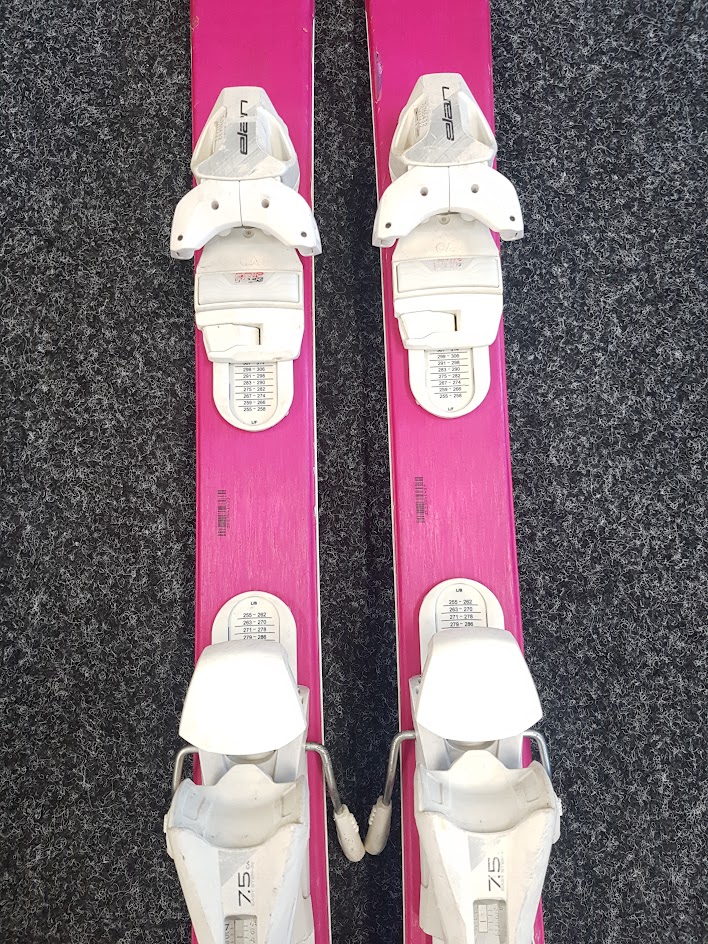 Gebrauchte Elan Ace Skier + Elan 7.5 Bindungen