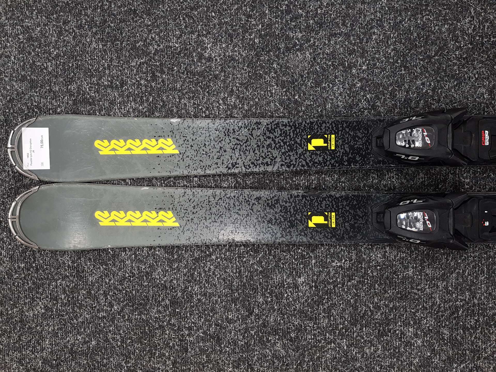 Použité lyže K2 Disruption JR
