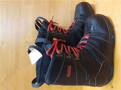 Scarponi da snowboard usati SALOMON Faction