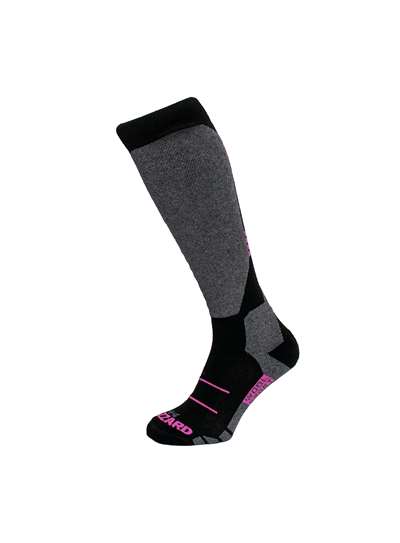 lyžiarske ponožky BLIZZARD Wool sport, black/pink