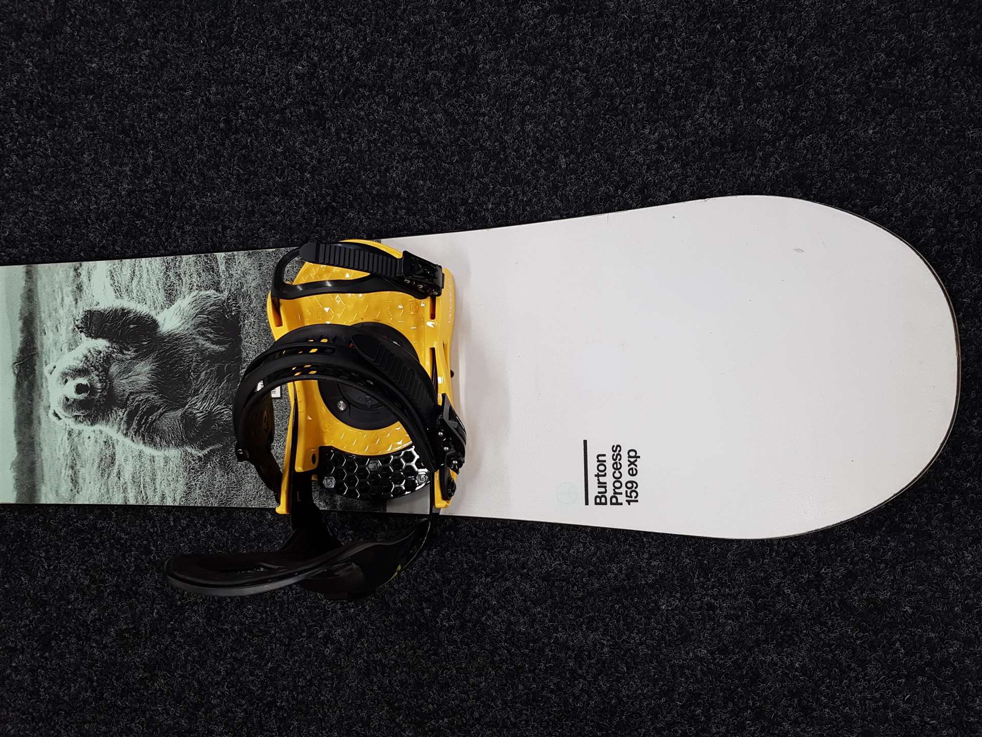 Snowboard Burton Process 159 Exp folosit + legături Burton mărimea L