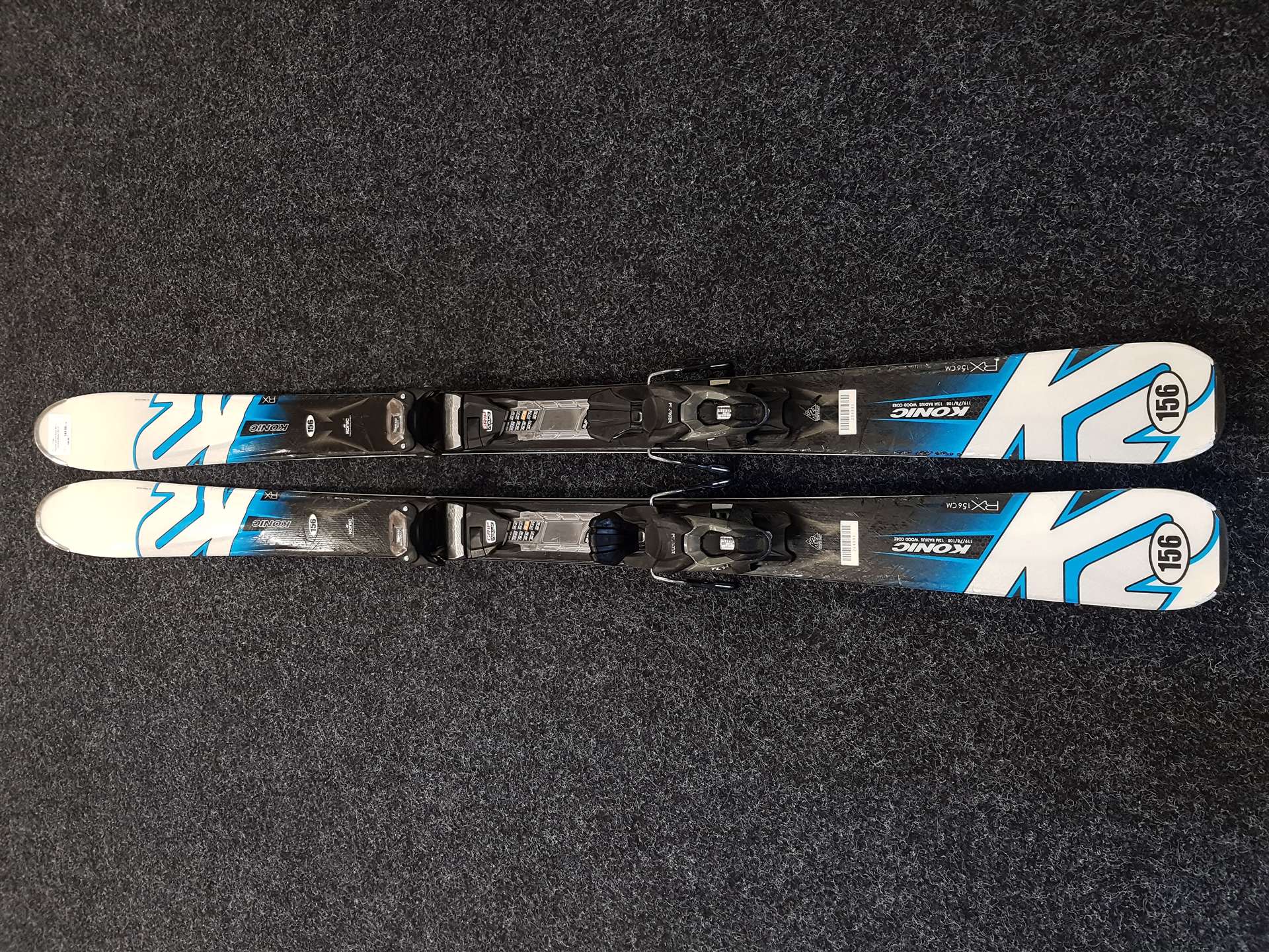 Używane narty K2 Konic RX + wiązania Marker M3 10