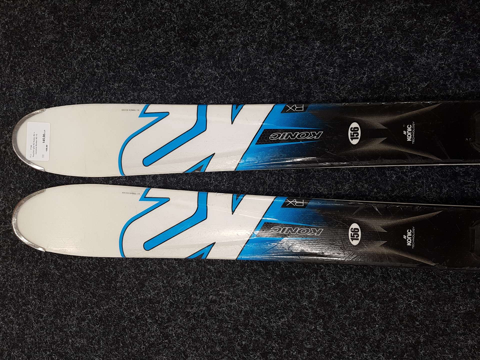 Używane narty K2 Konic RX + wiązania Marker M3 10