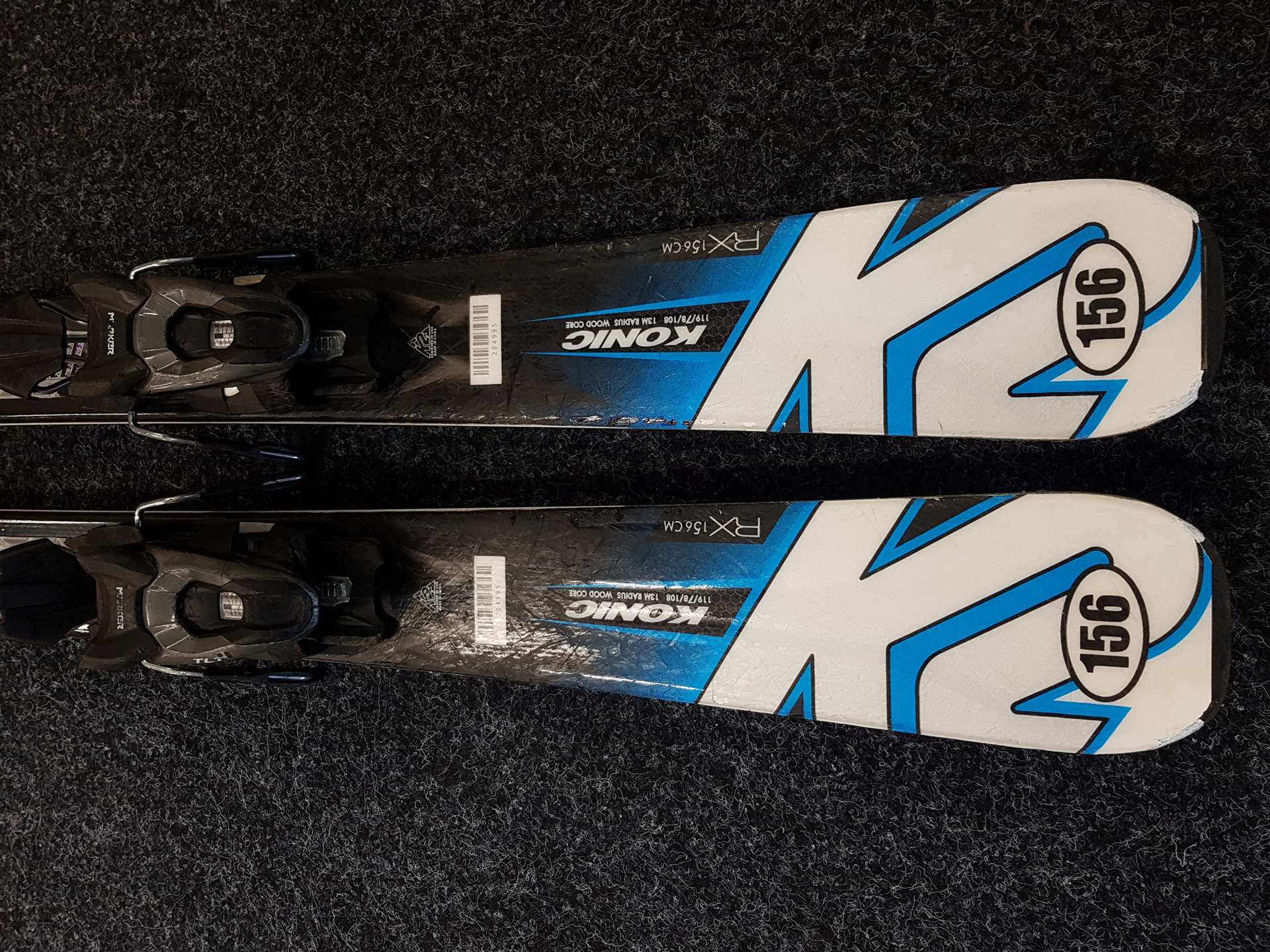 Używane narty K2 Konic RX + wiązania Marker M3 10