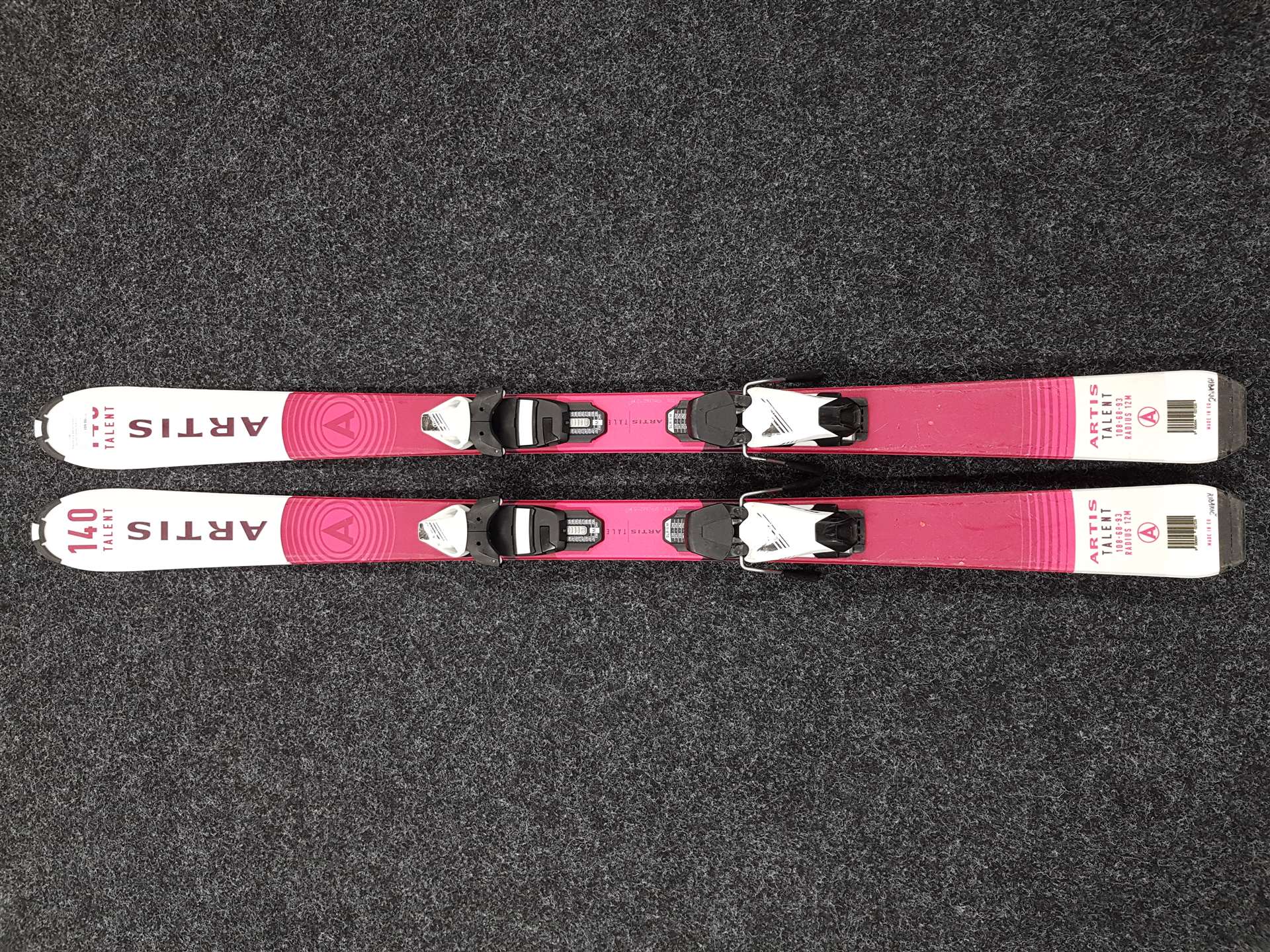 Sci ARTIS Talent usati + attacchi Tyrolia SLR 7.5