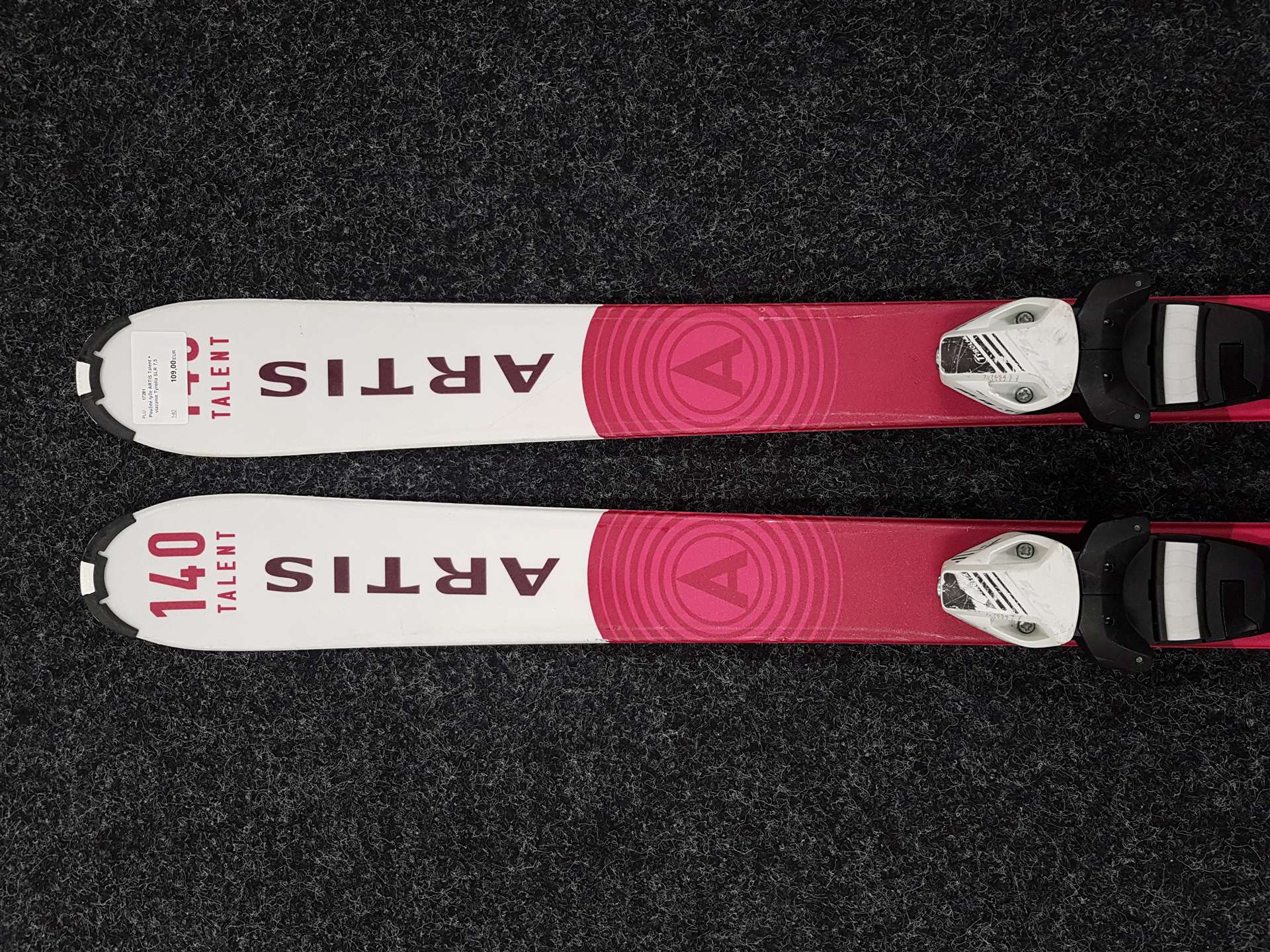 Sci ARTIS Talent usati + attacchi Tyrolia SLR 7.5