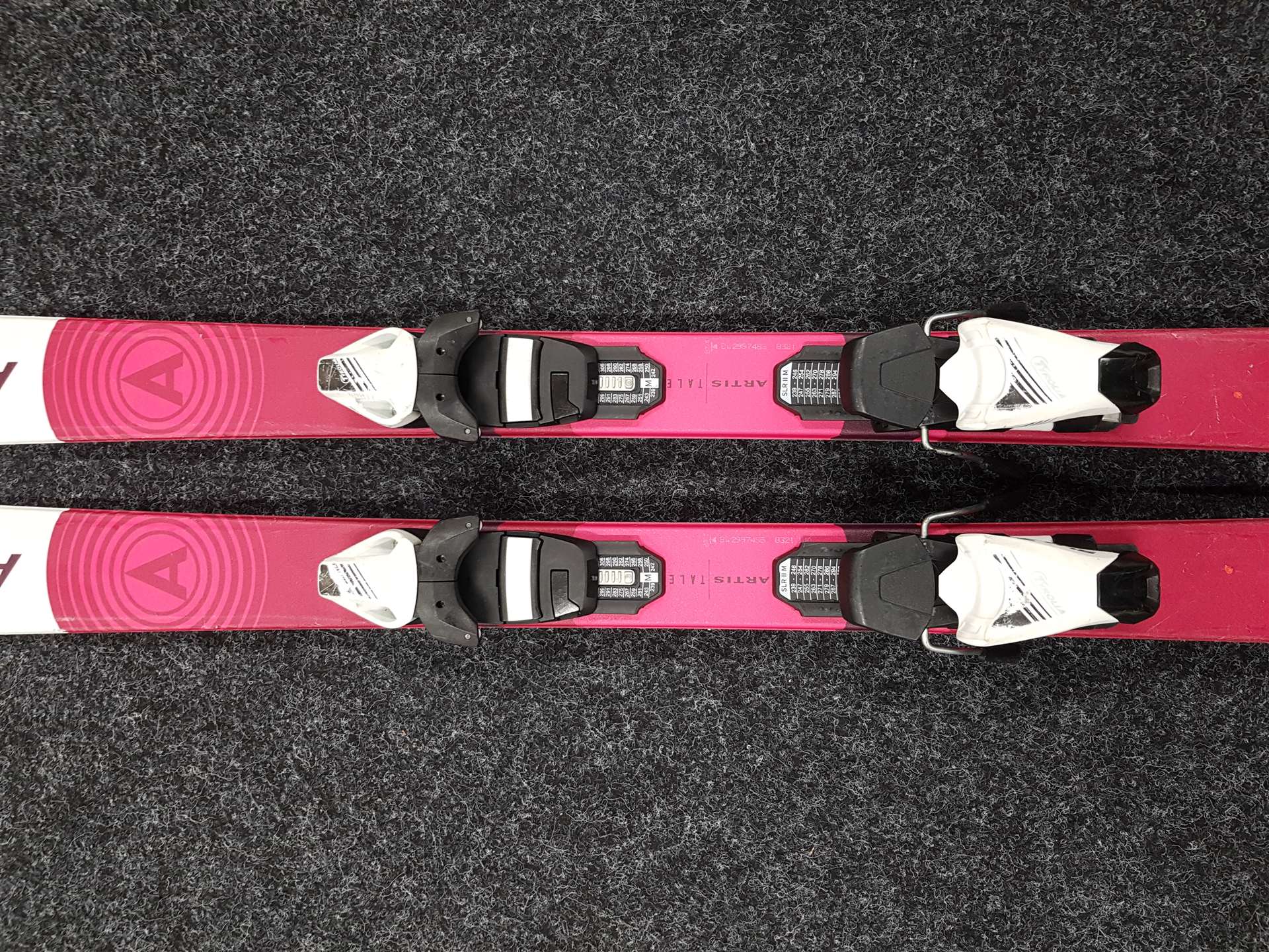 Sci ARTIS Talent usati + attacchi Tyrolia SLR 7.5