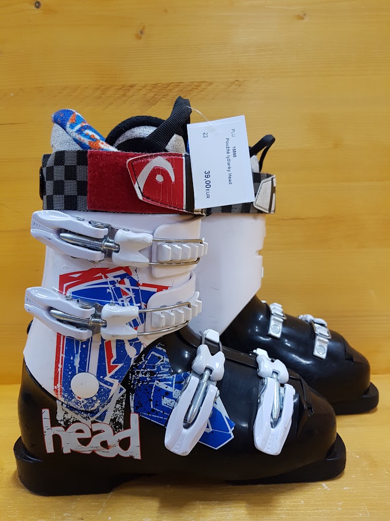 Použité lyžiarky Head
