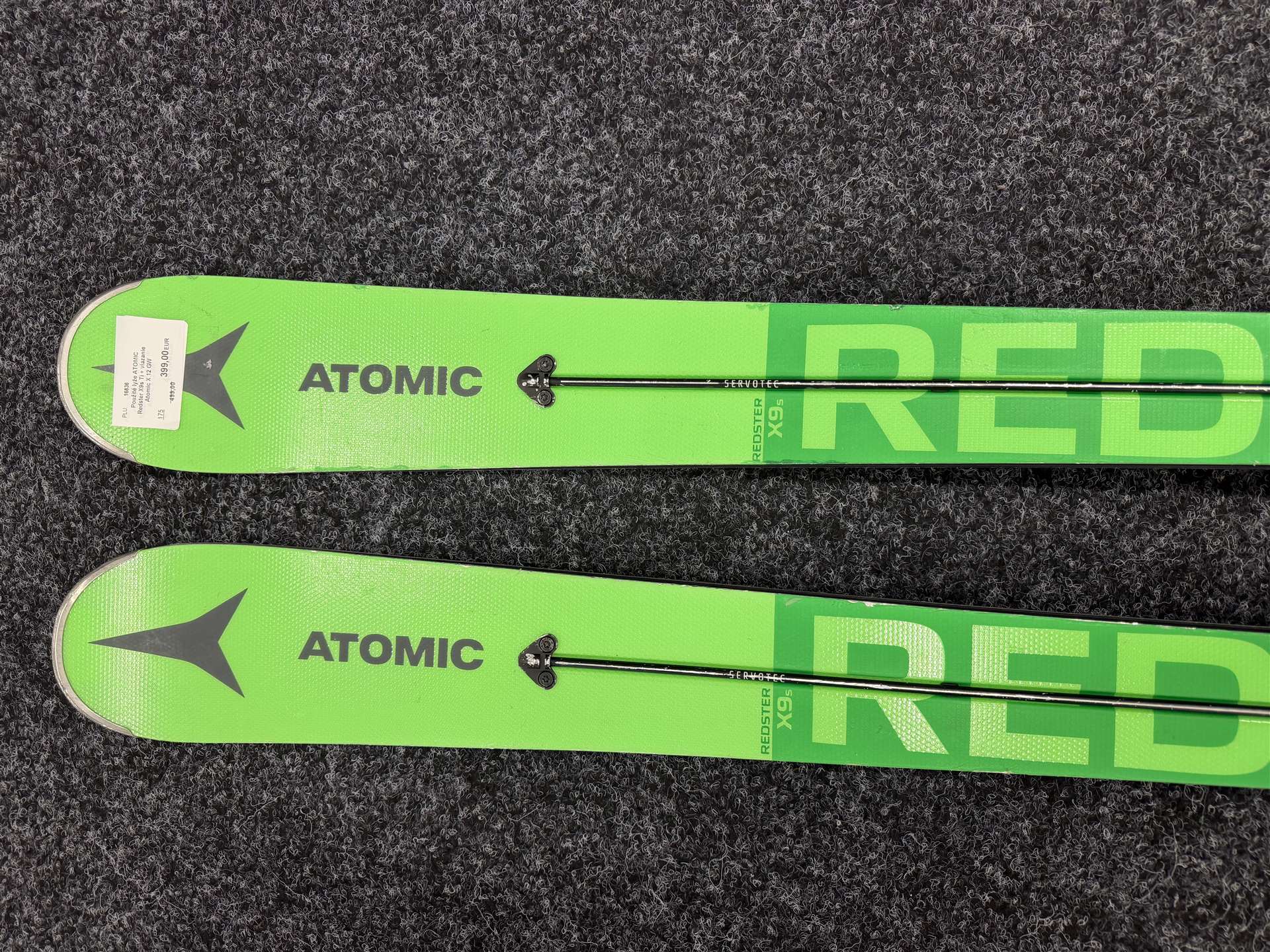 Gebrauchte ATOMIC Redster X9s Ti Ski + Atomic X 12 GW Bindungen