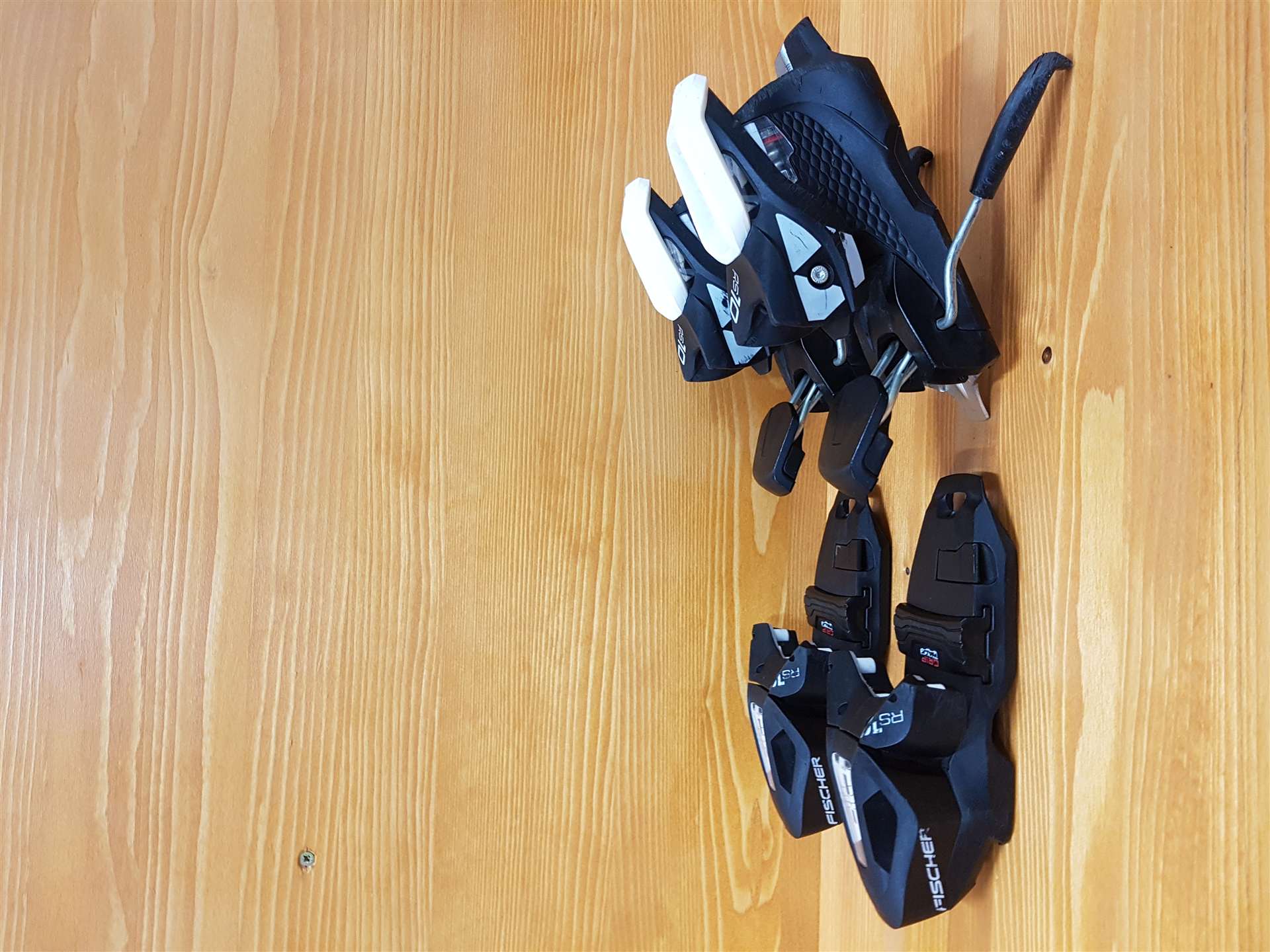 Použité viazanie Fischer RS 10 (10 DIN)