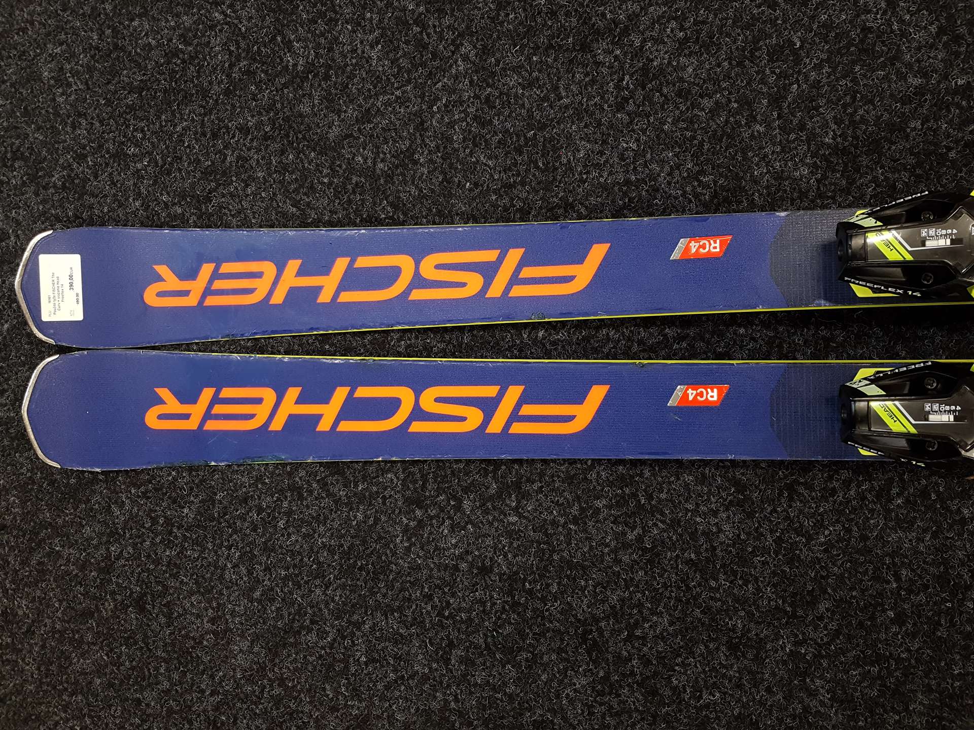 Použité lyže FISCHER The Curv + vázání Head Freeflex 14