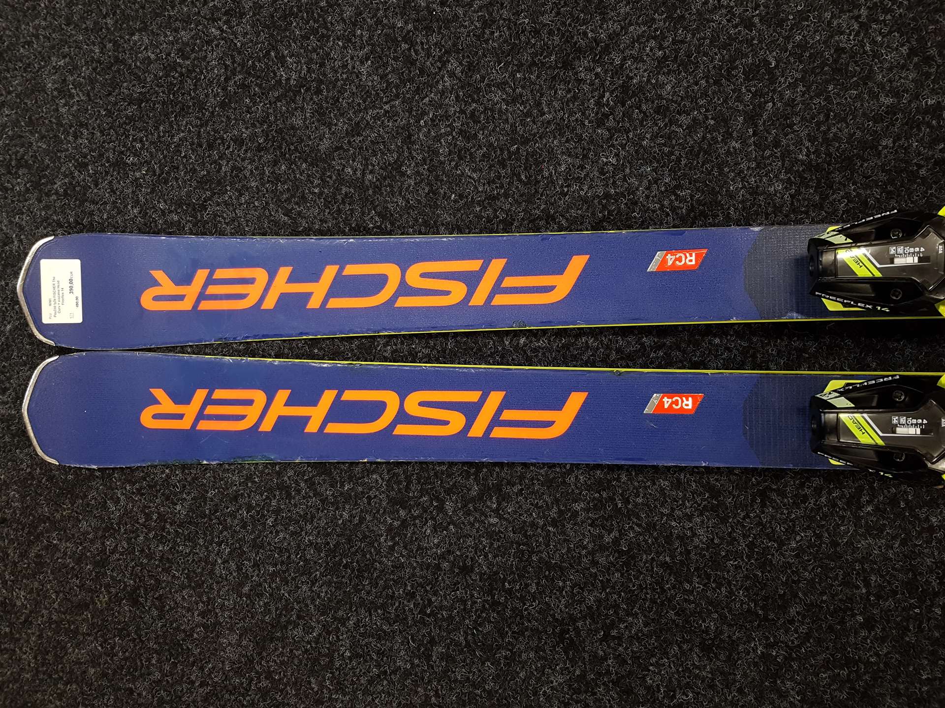 Použité lyže FISCHER The Curv + vázání Head Freeflex 14