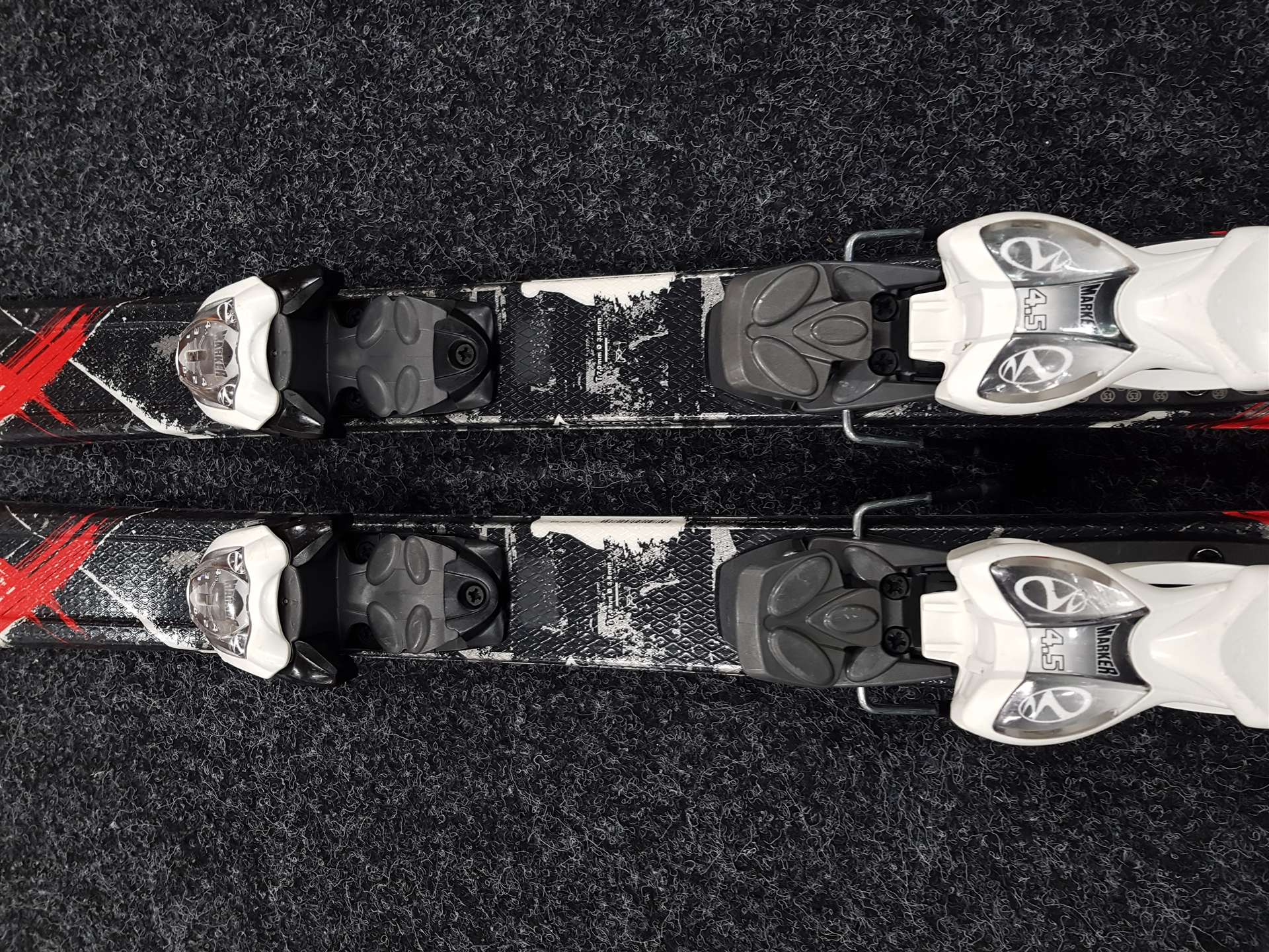 Sci da sci usati per bambini TECNOPRO Team + attacchi Marker 4.5