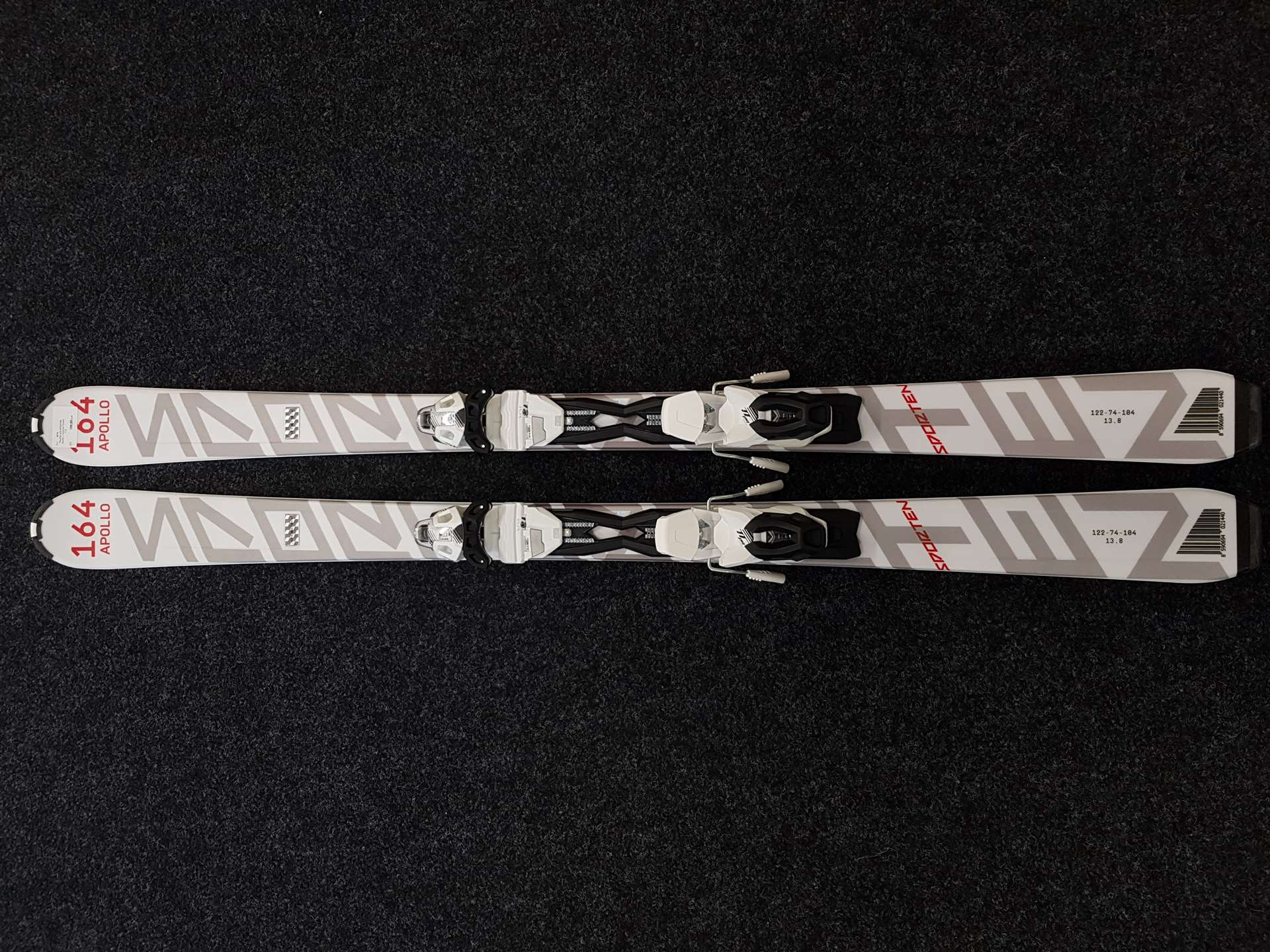 Zánovní lyže SPORTEN Apollo + vázání Tyrolia 11.0