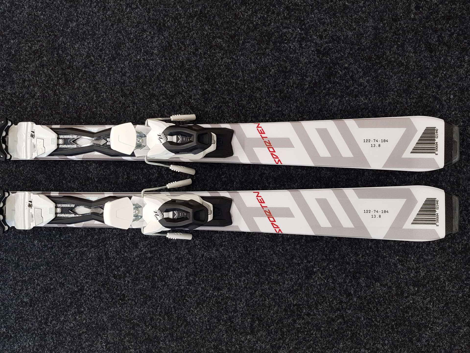 Zánovní lyže SPORTEN Apollo + vázání Tyrolia 11.0