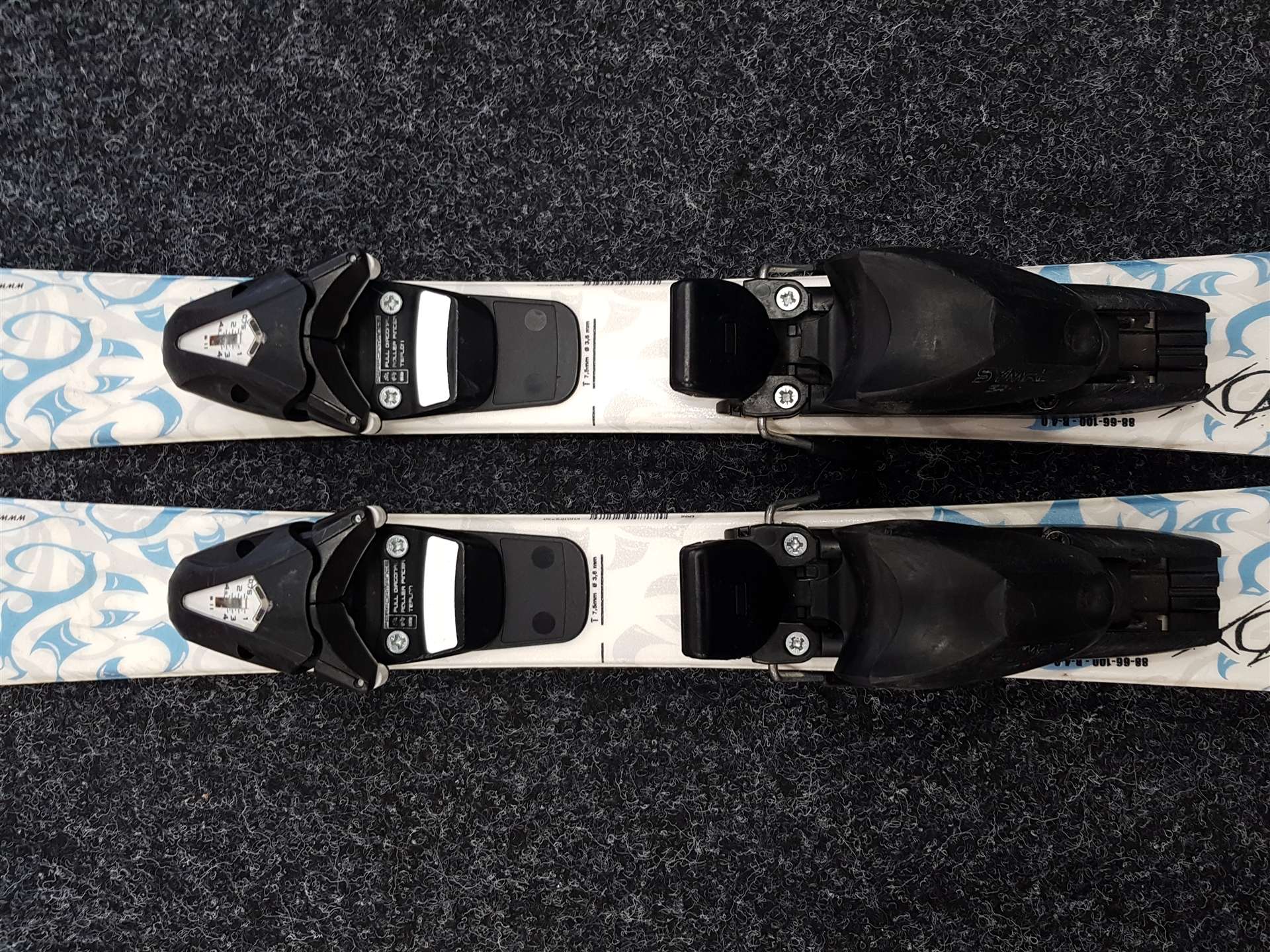 Gebrauchte STOCKLI Sinox Team Kinderski + Fischer XTR 4.5 Bindungen