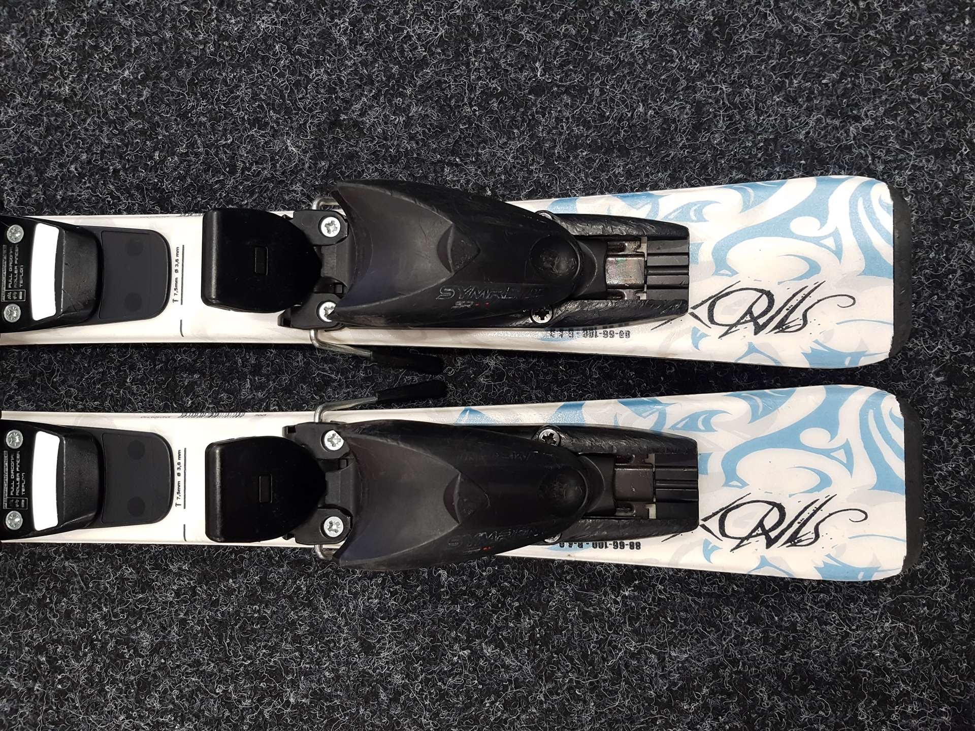 Gebrauchte STOCKLI Sinox Team Kinderski + Fischer XTR 4.5 Bindungen