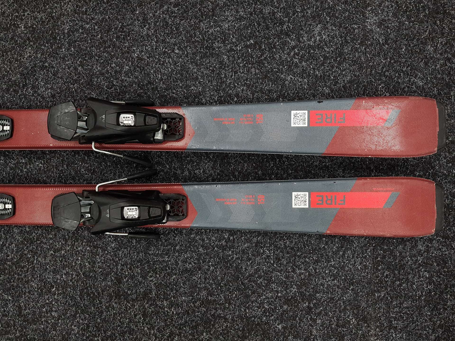 Gebrauchte FISCHER Fire Ski + Fischer RS9 Bindungen