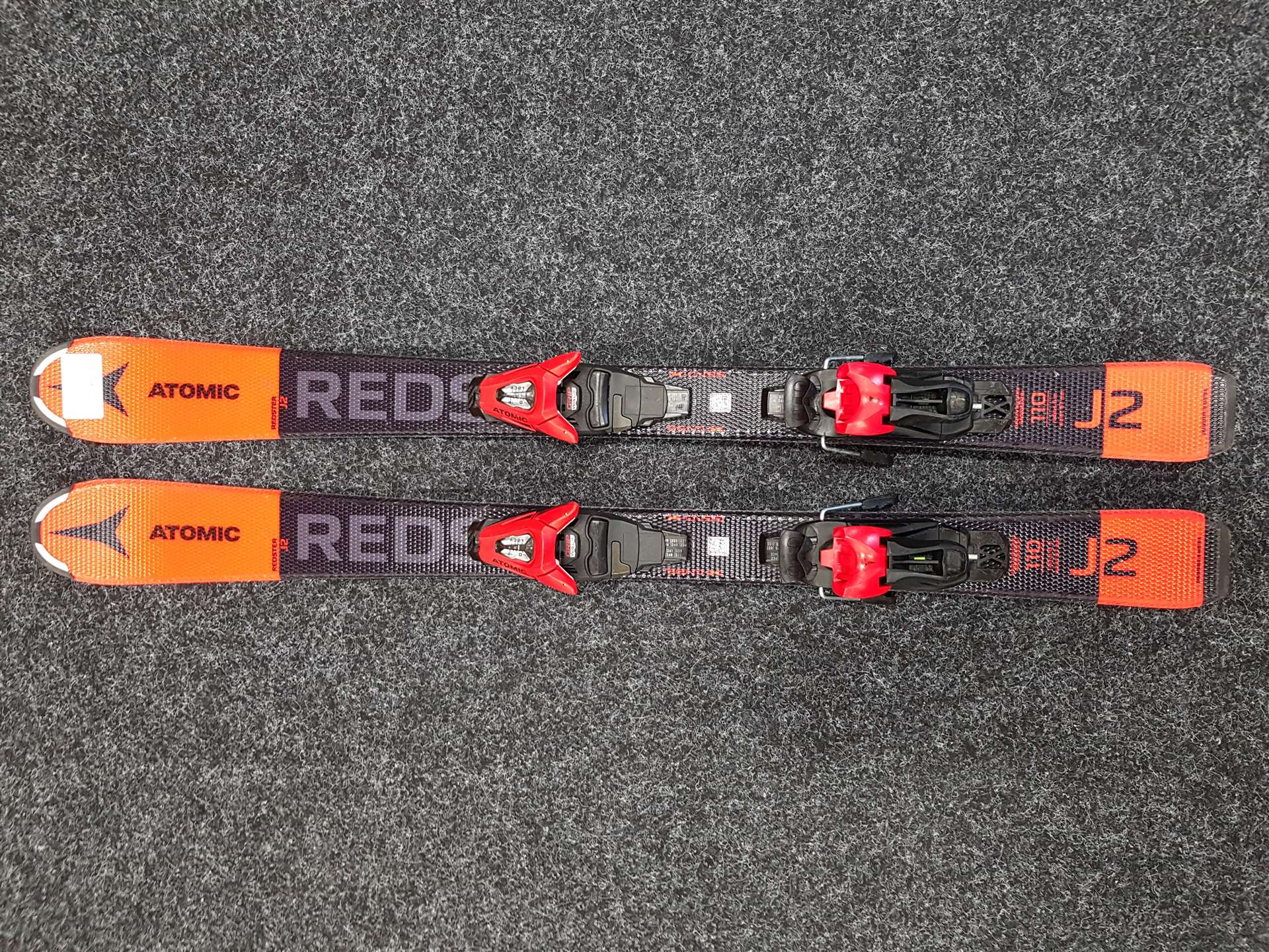 Sci usati per bambini ATOMIC Redster J2 + attacchi Atomic 5