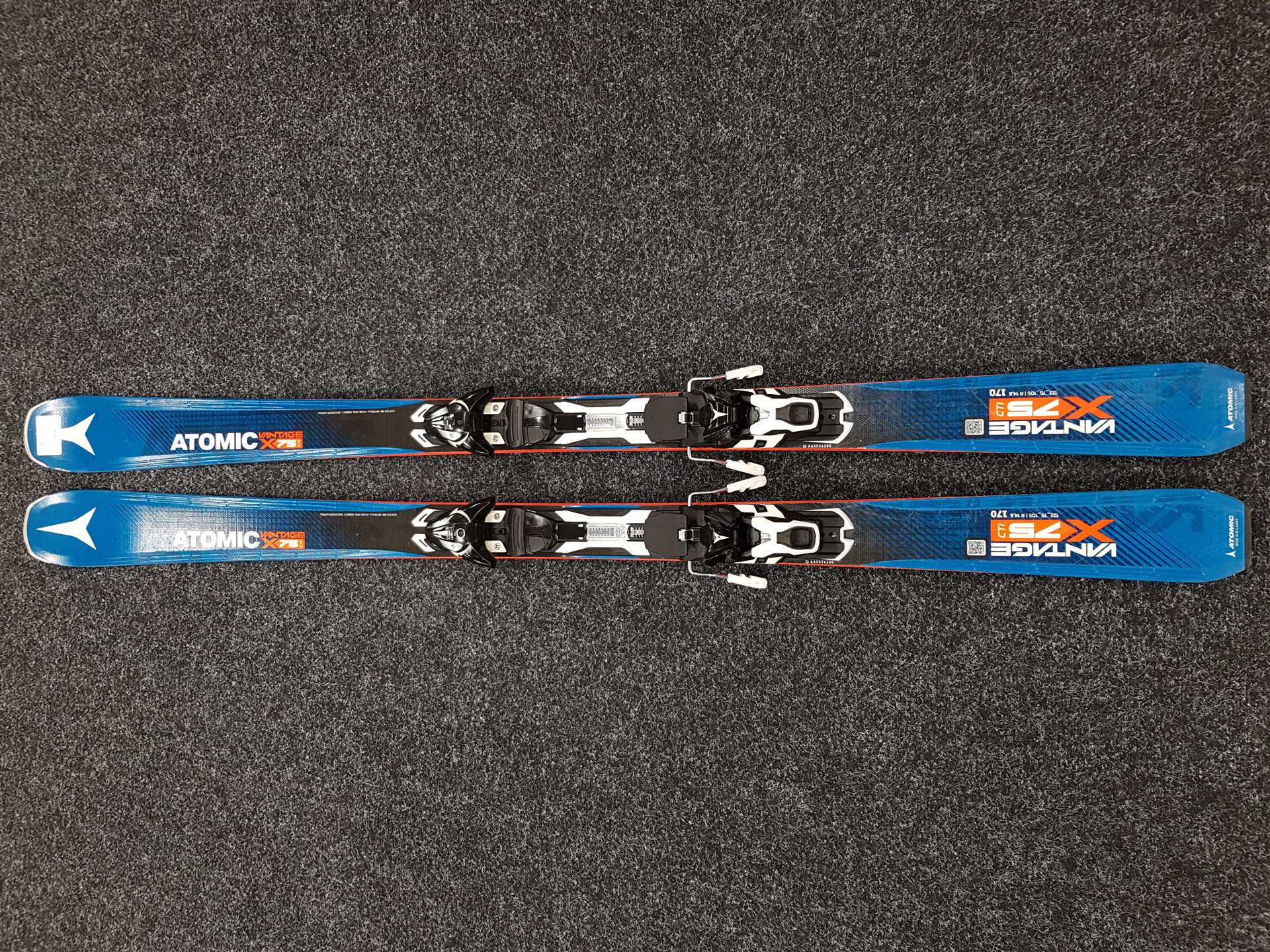 Gebrauchte ATOMIC Vantage X75 CTI Ski + Atomic XT12 Bindungen