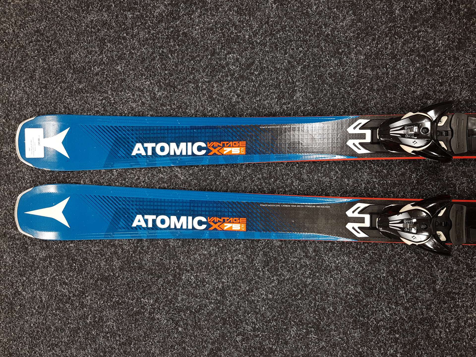 Gebrauchte ATOMIC Vantage X75 CTI Ski + Atomic XT12 Bindungen