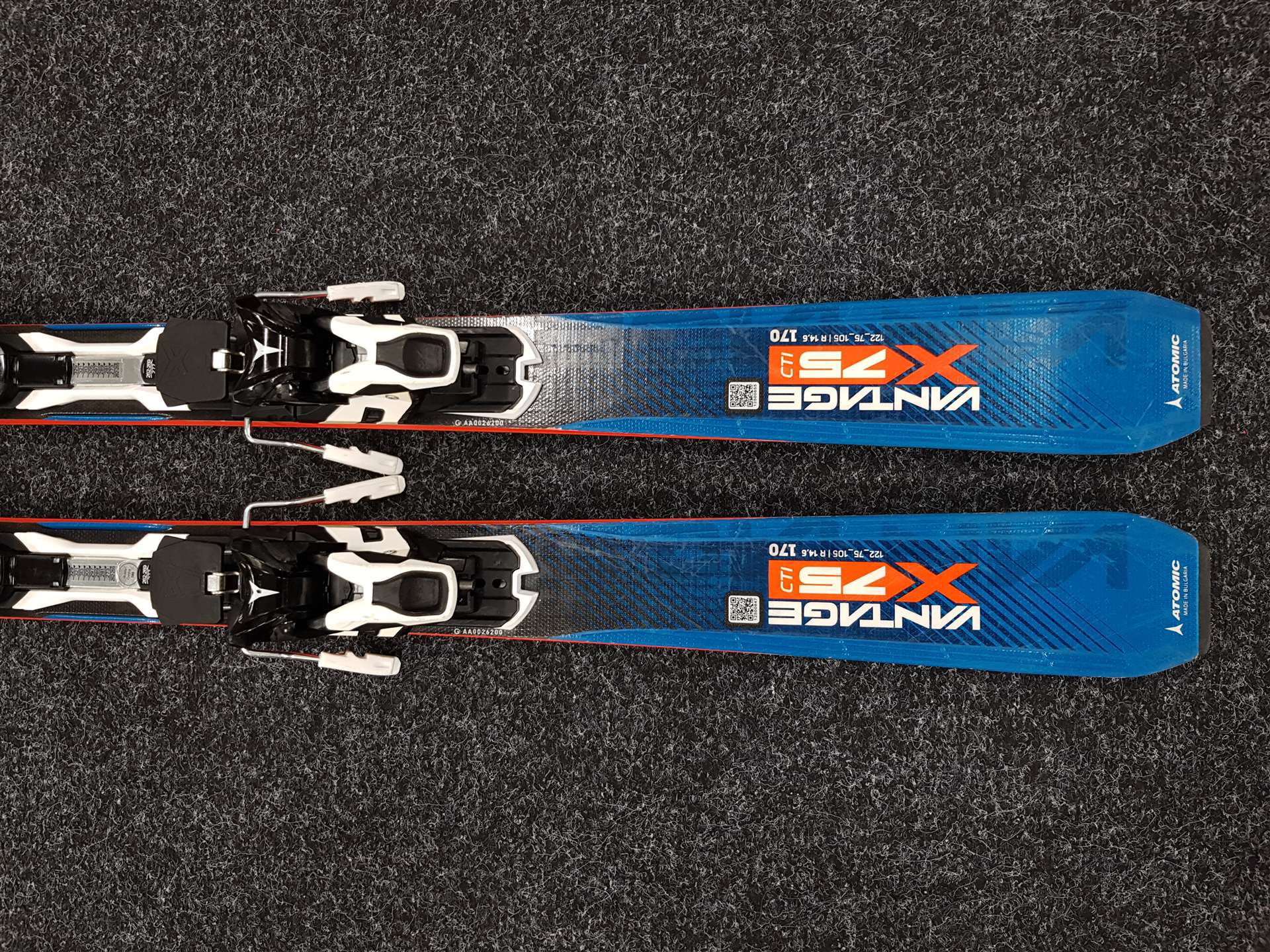 Gebrauchte ATOMIC Vantage X75 CTI Ski + Atomic XT12 Bindungen