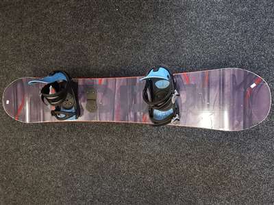 Snowboard DC Focus + legături Fz de ocazie mărimea L