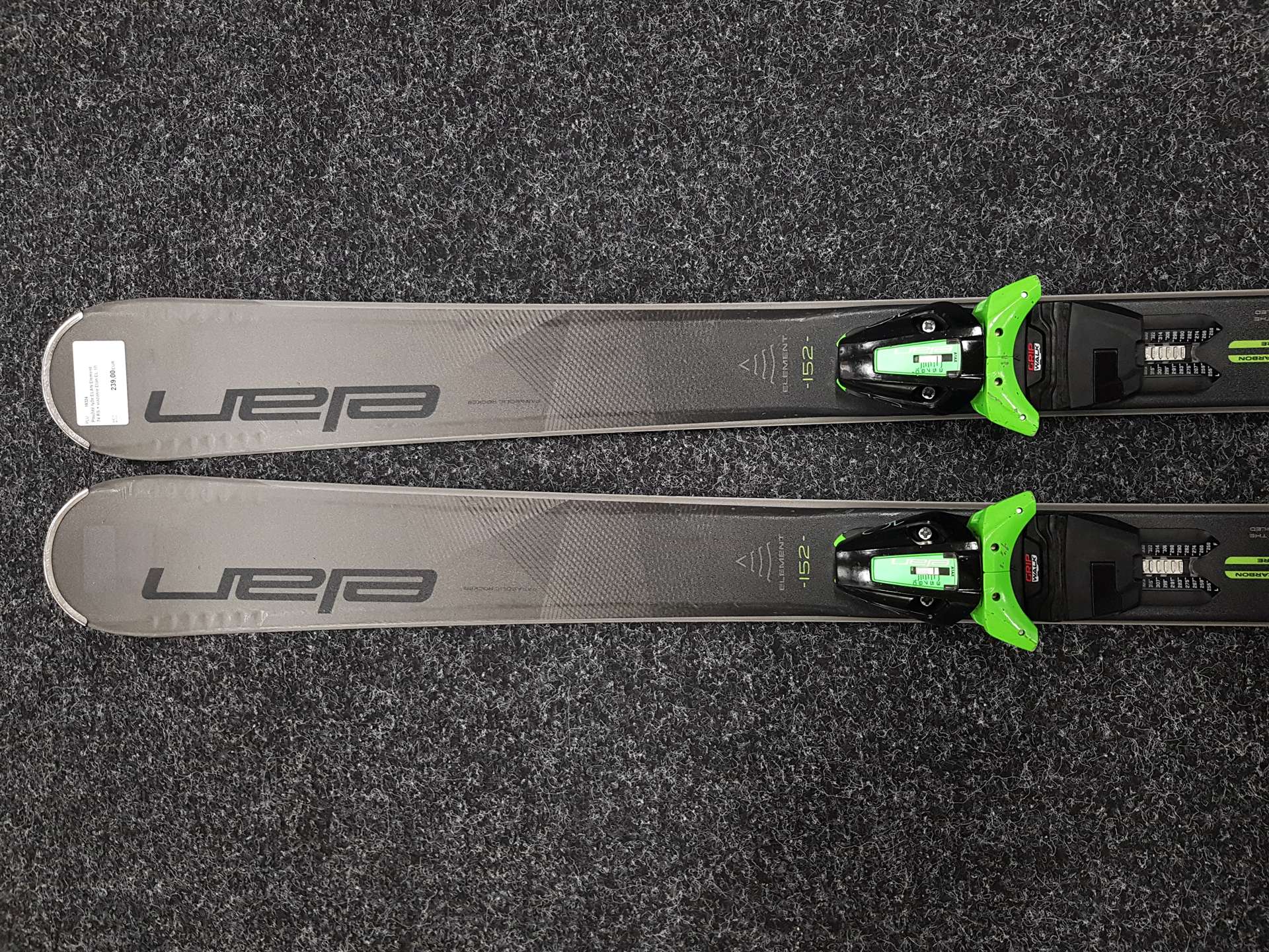 Gebrauchte Ski ELAN Element 74 RS + Bindungen Elan EL 10