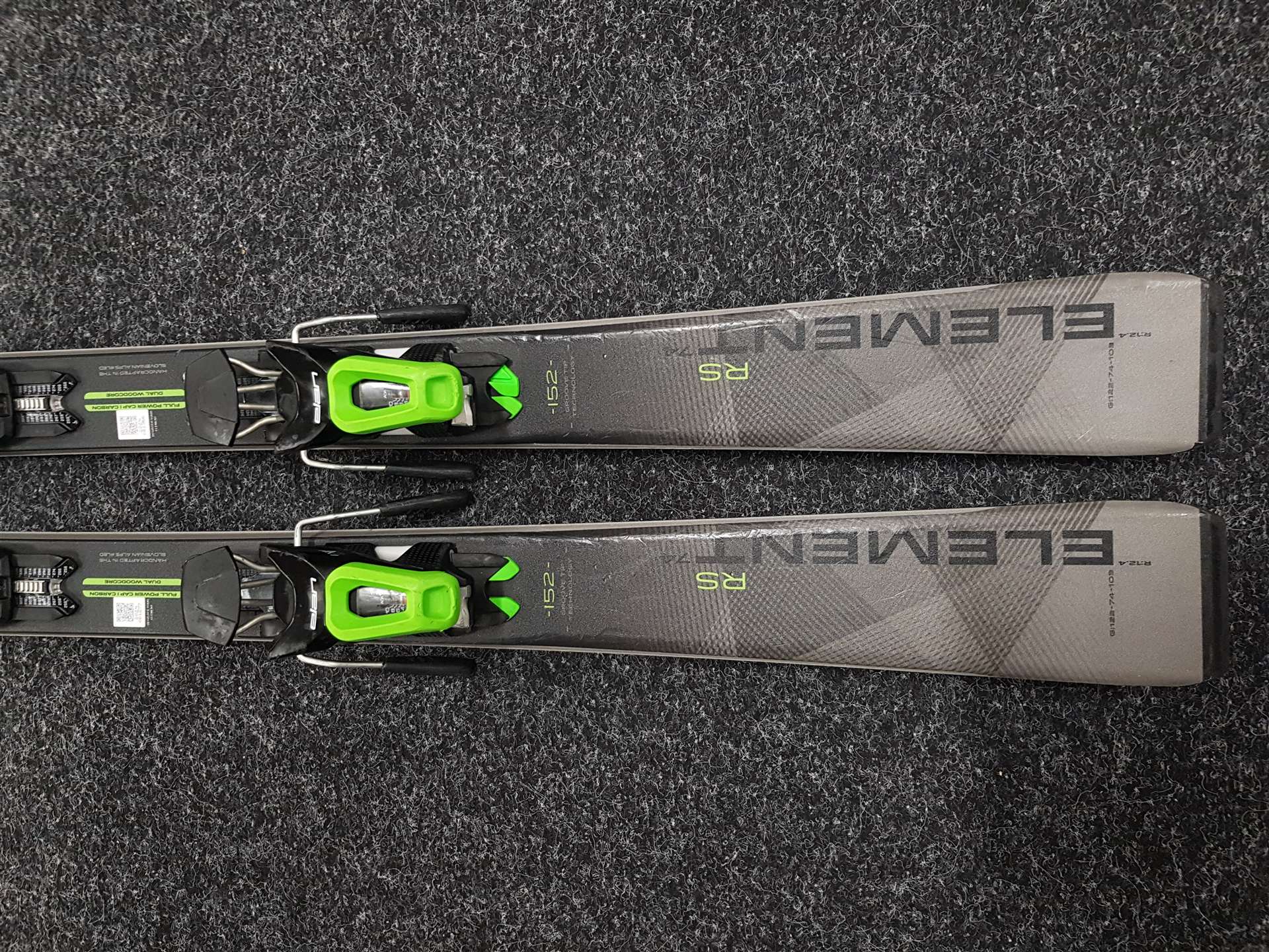 Gebrauchte Ski ELAN Element 74 RS + Bindungen Elan EL 10