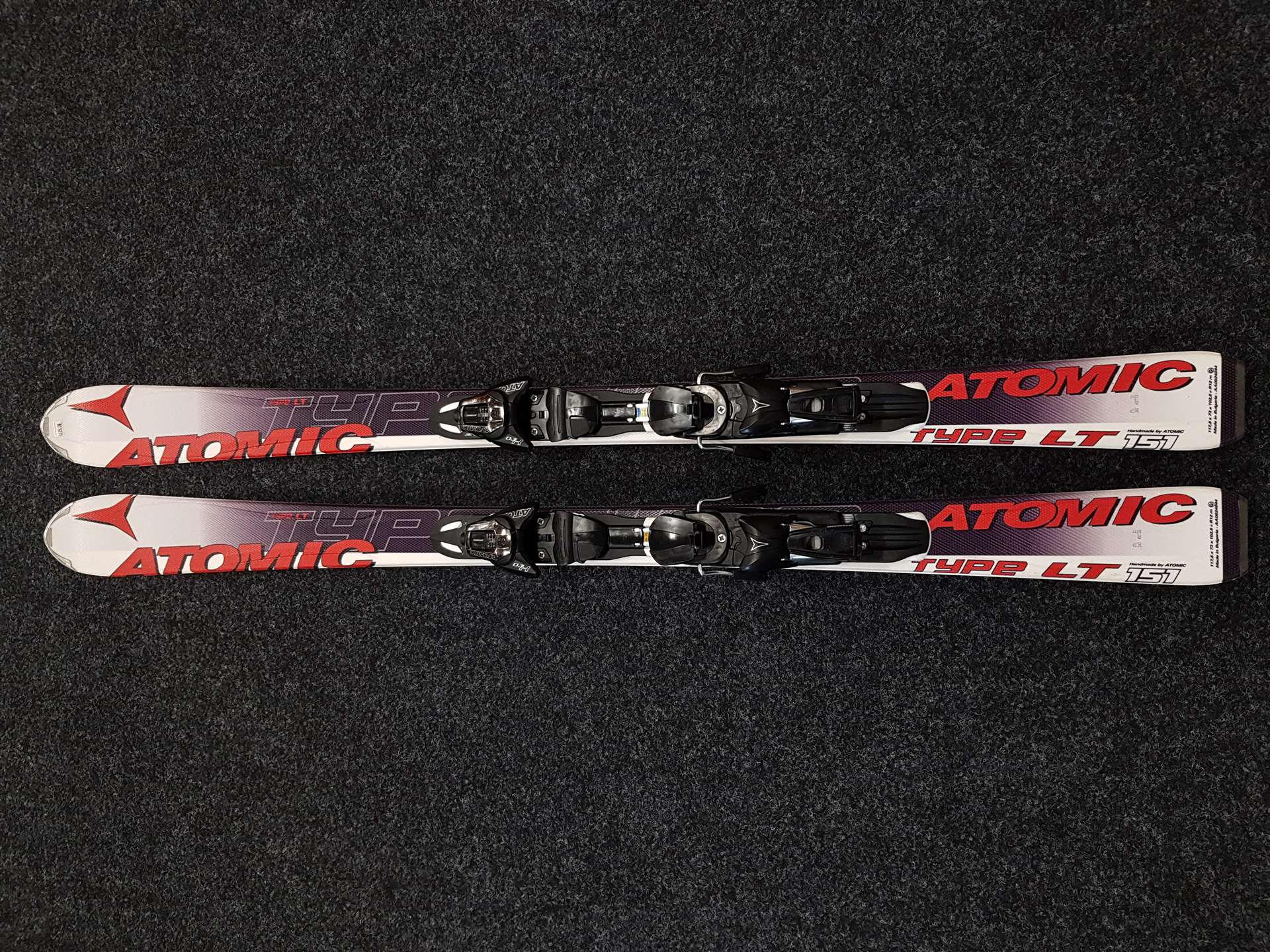 Použité lyže ATOMIC Type LT + vázání Atomic XCO 10