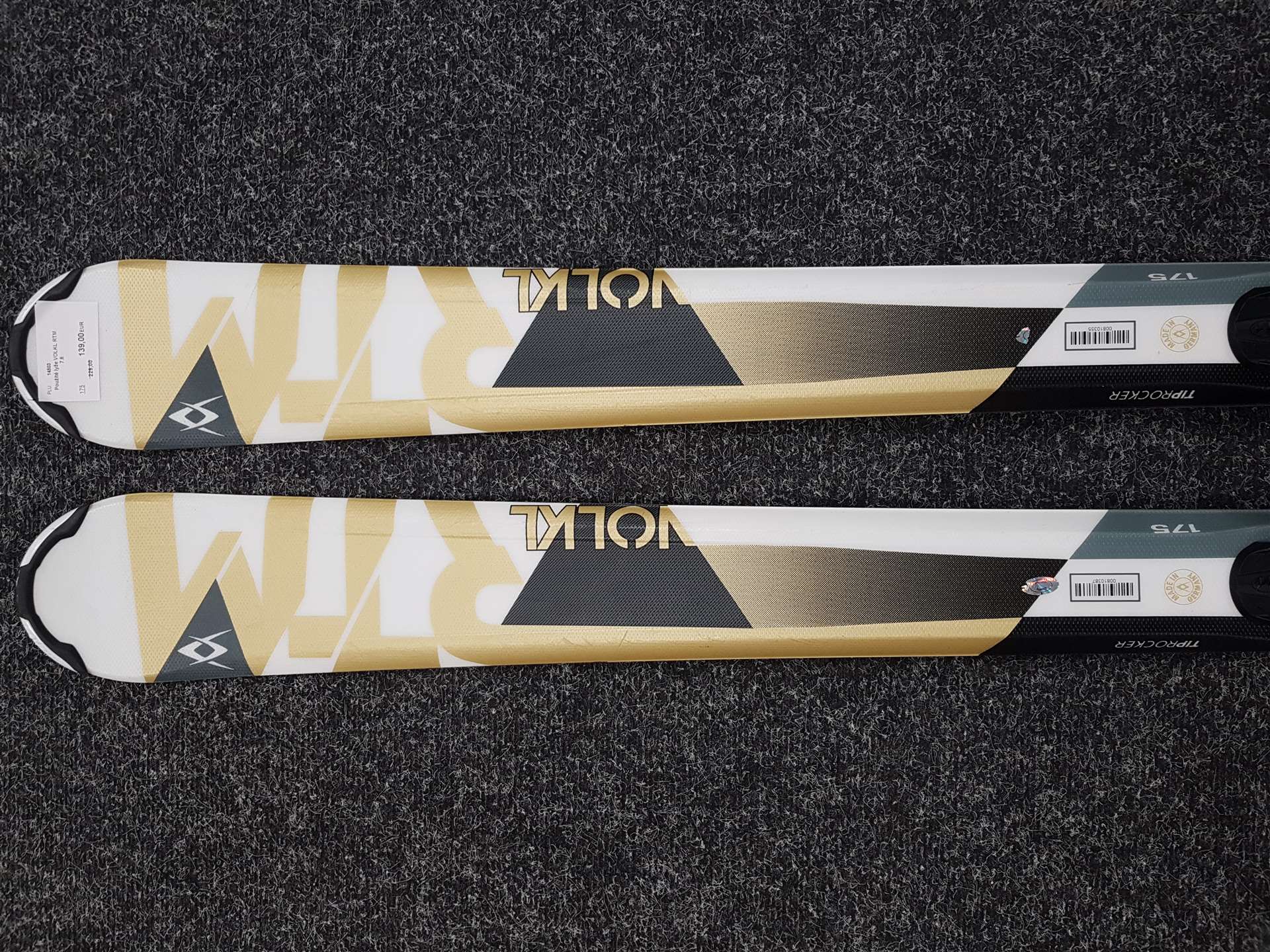 Gebrauchte Skier VOLKL RTM 7.6