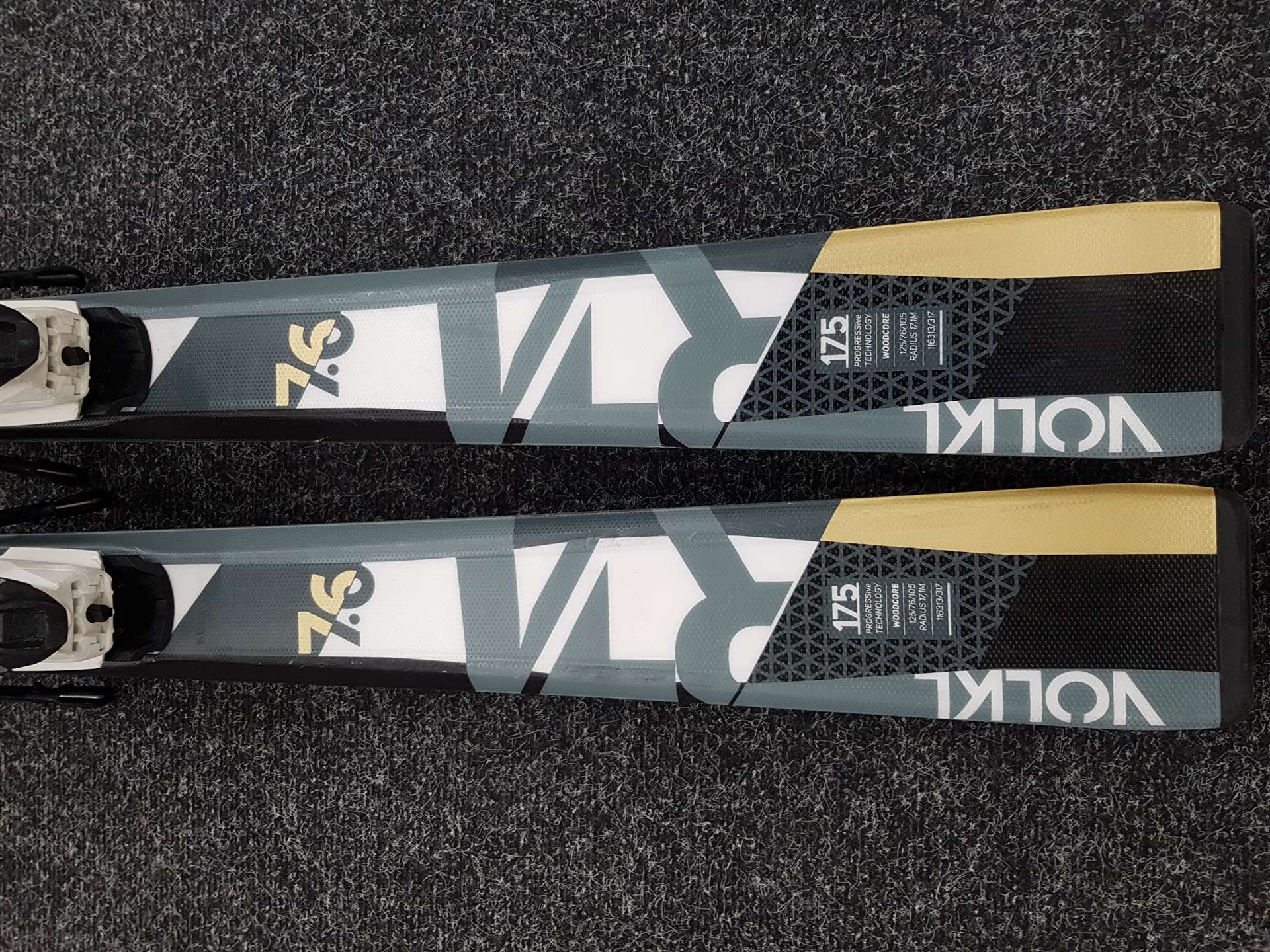 Gebrauchte Skier VOLKL RTM 7.6