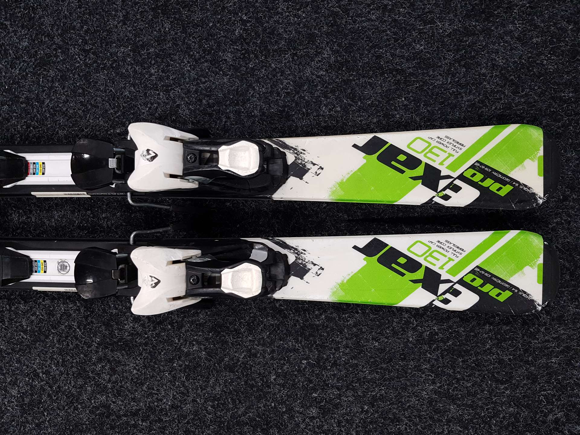 Gebrauchte Kinderski ELAN Exar Pro + Salomon L7 Bindungen