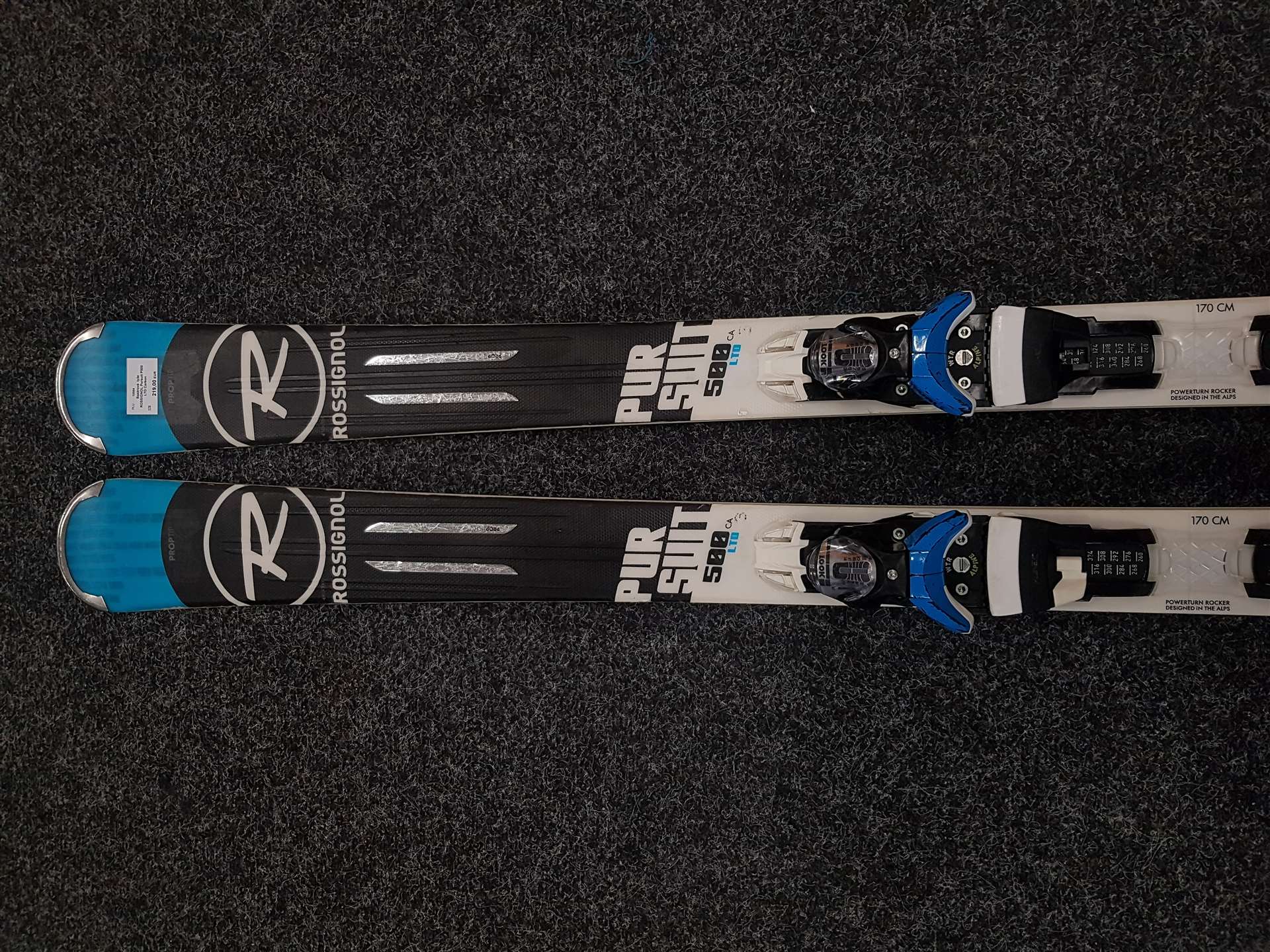 Bazárové  lyže  ROSSIGNOL Pursuit P500 LTD Carbon
